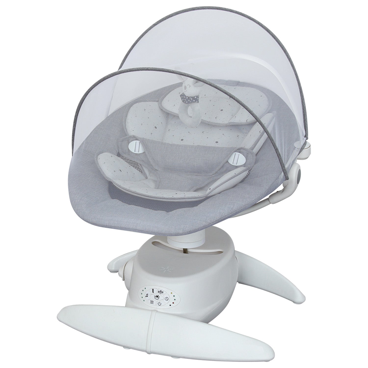 Silla Nido Bouncer 3D Swing Rocker Gris