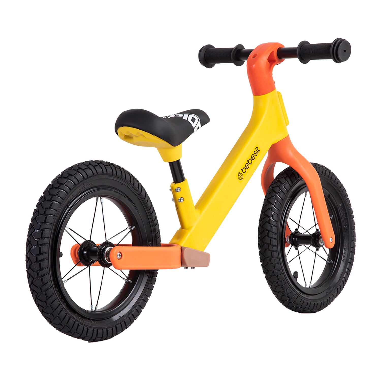 Bicicleta De Equilibrio Aprendizaje Neo Amarillo Bebesit