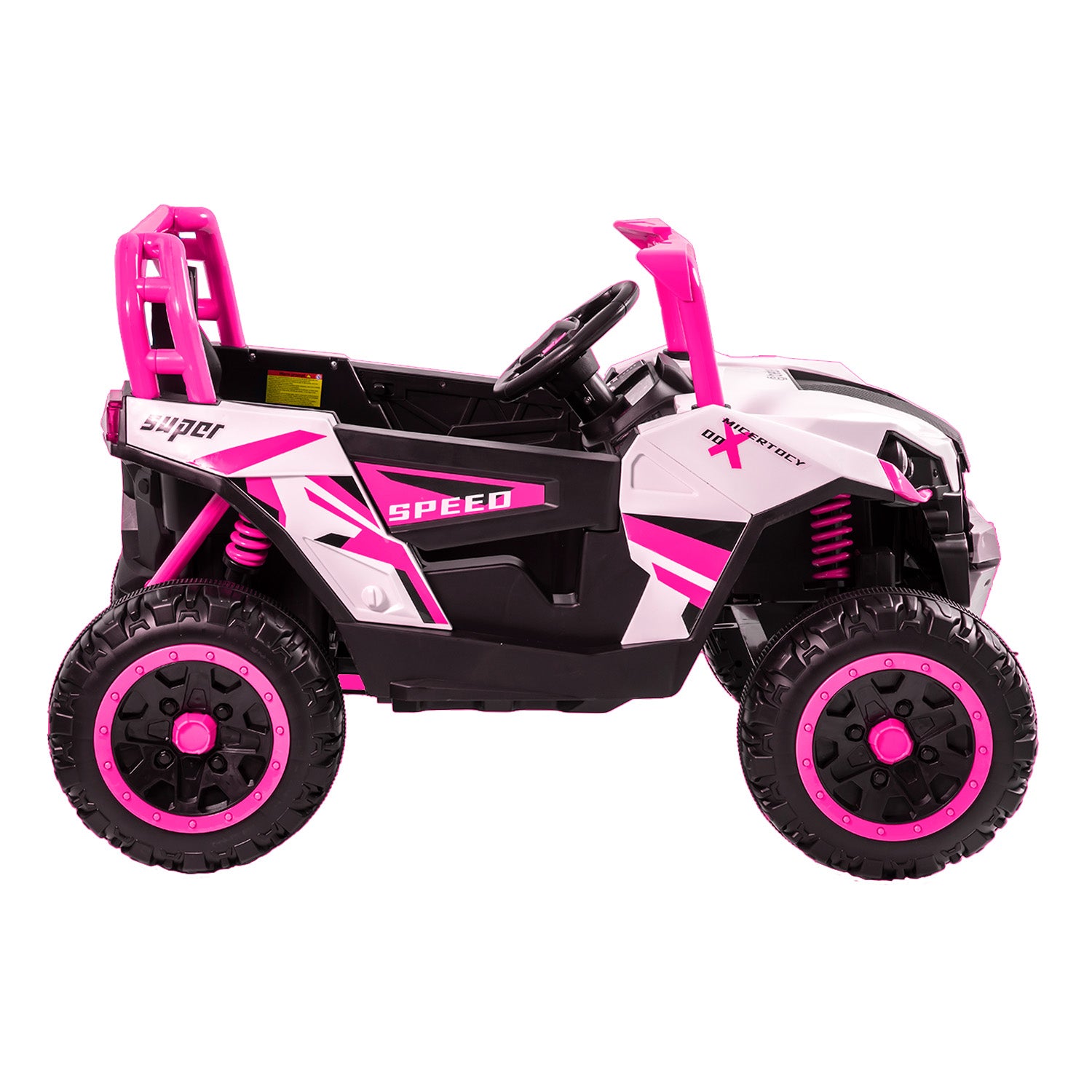 Camioneta Eléctrica todo terreno con control remoto Explorer Rosa Bebesit