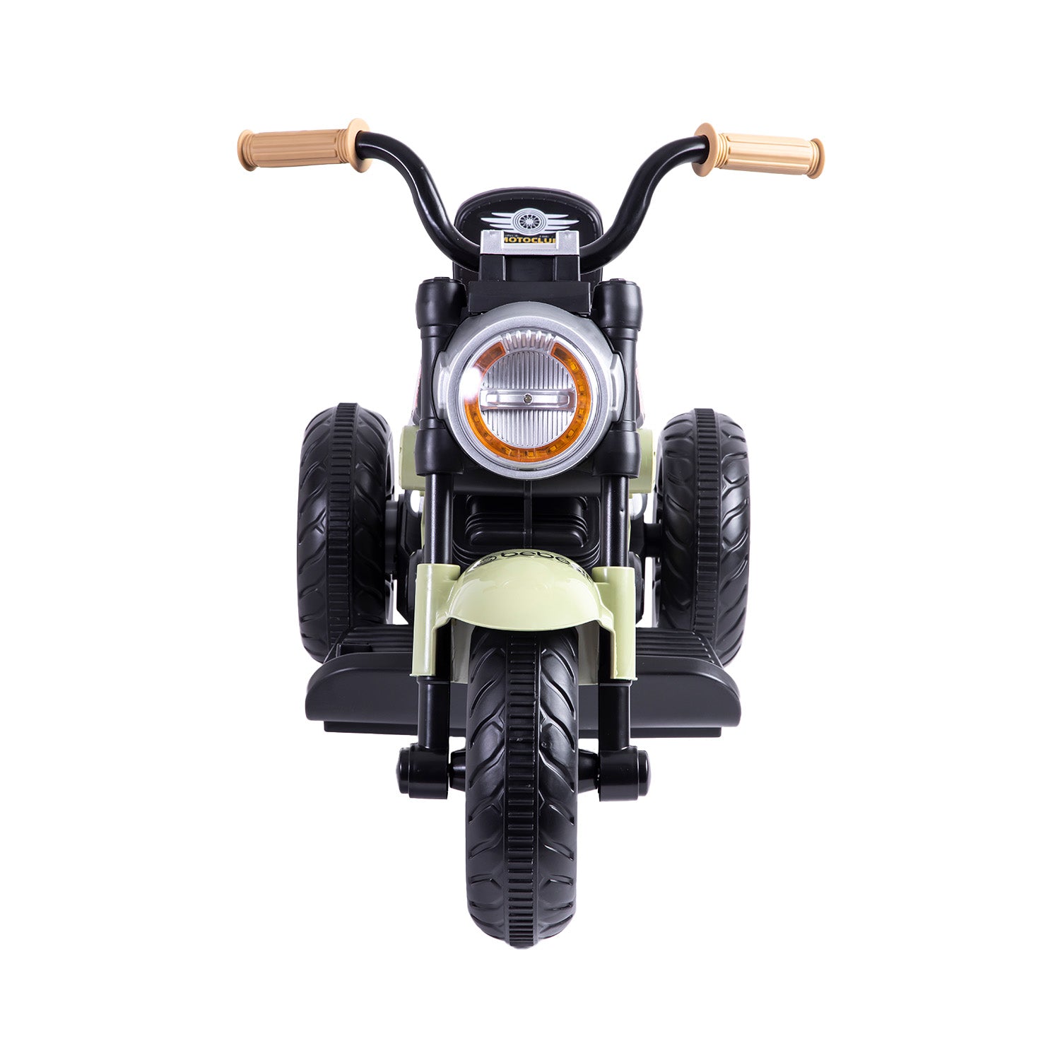 Moto Eléctrica Chopper Verde Bebesit