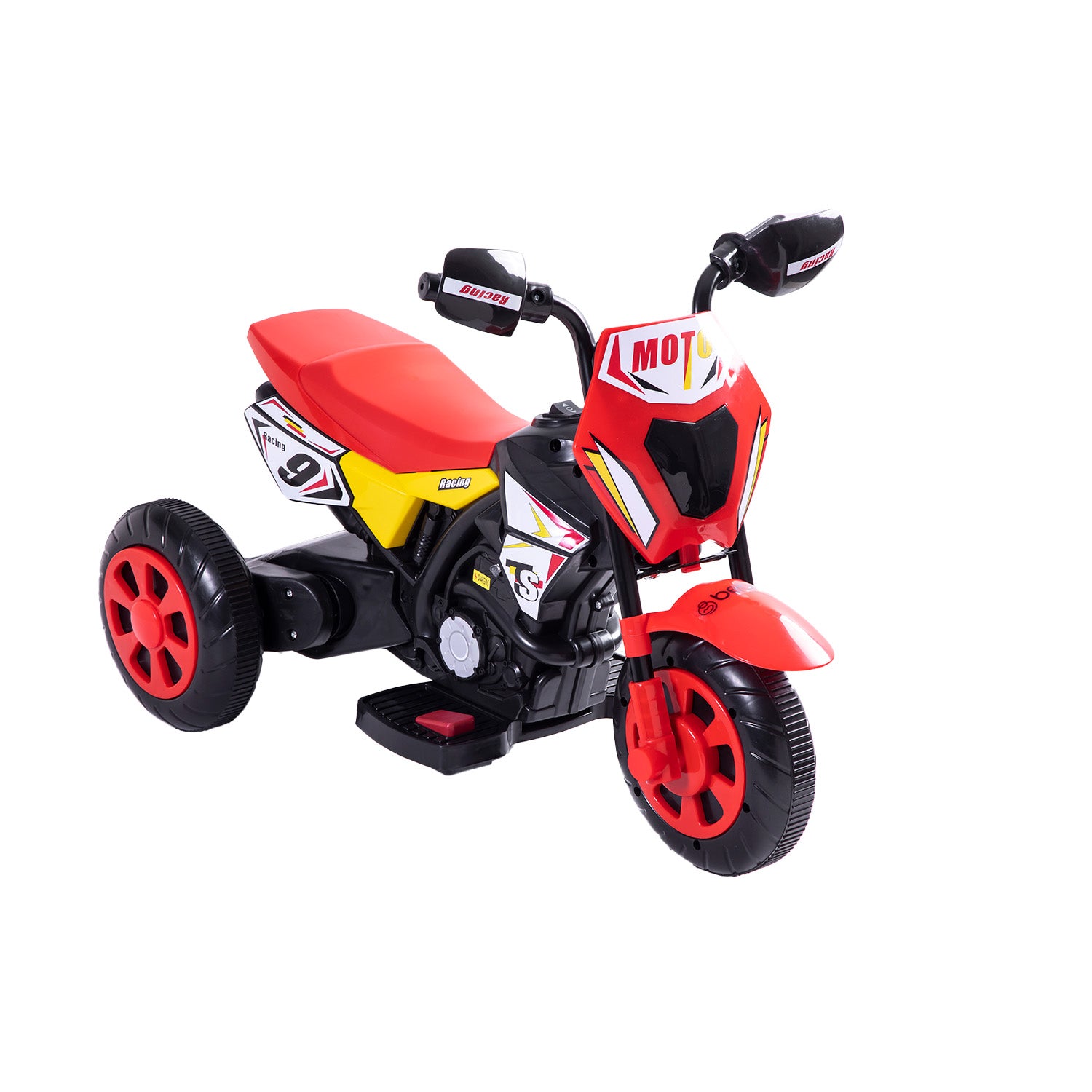 Moto Eléctrica Cross Rojo Bebesit