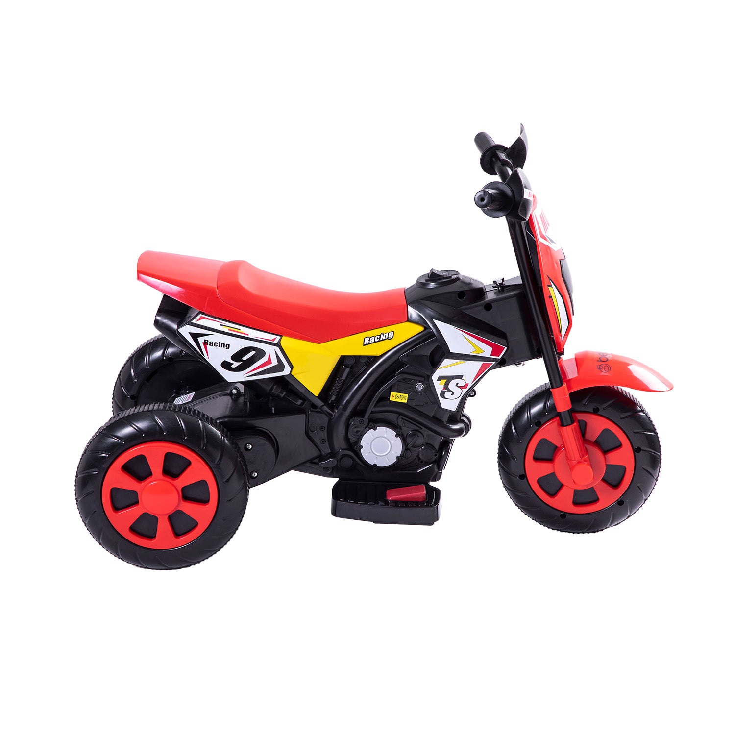 Moto Eléctrica Cross Rojo Bebesit