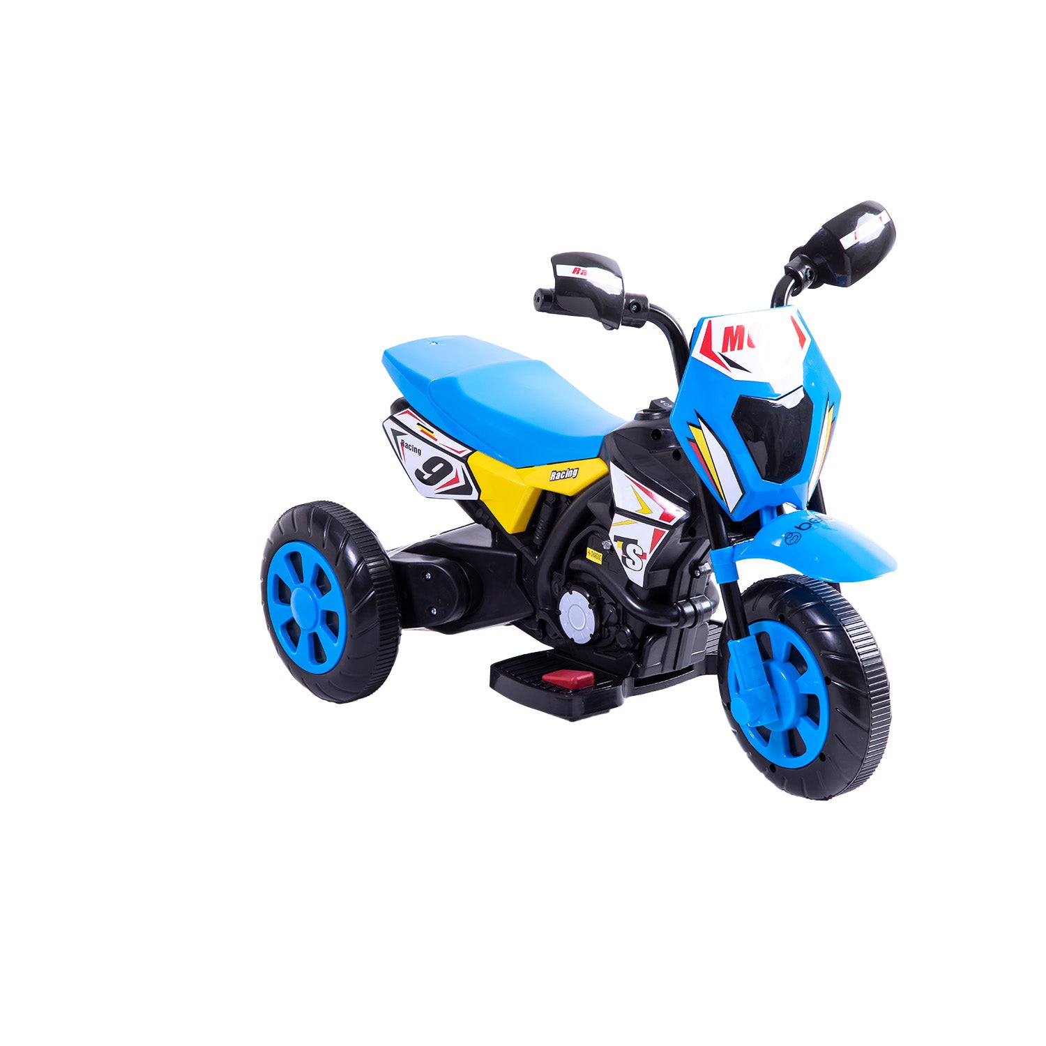 Moto Eléctrica Cross Azul Bebesit