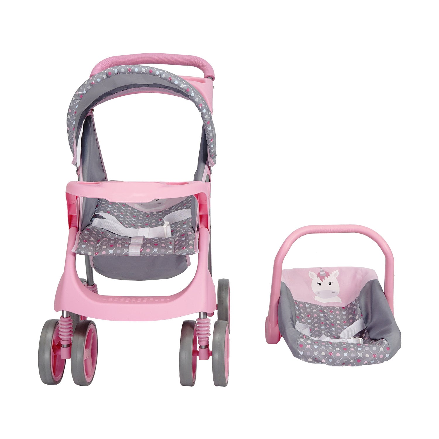Juguete Coche Travel Muñeca Unicornio