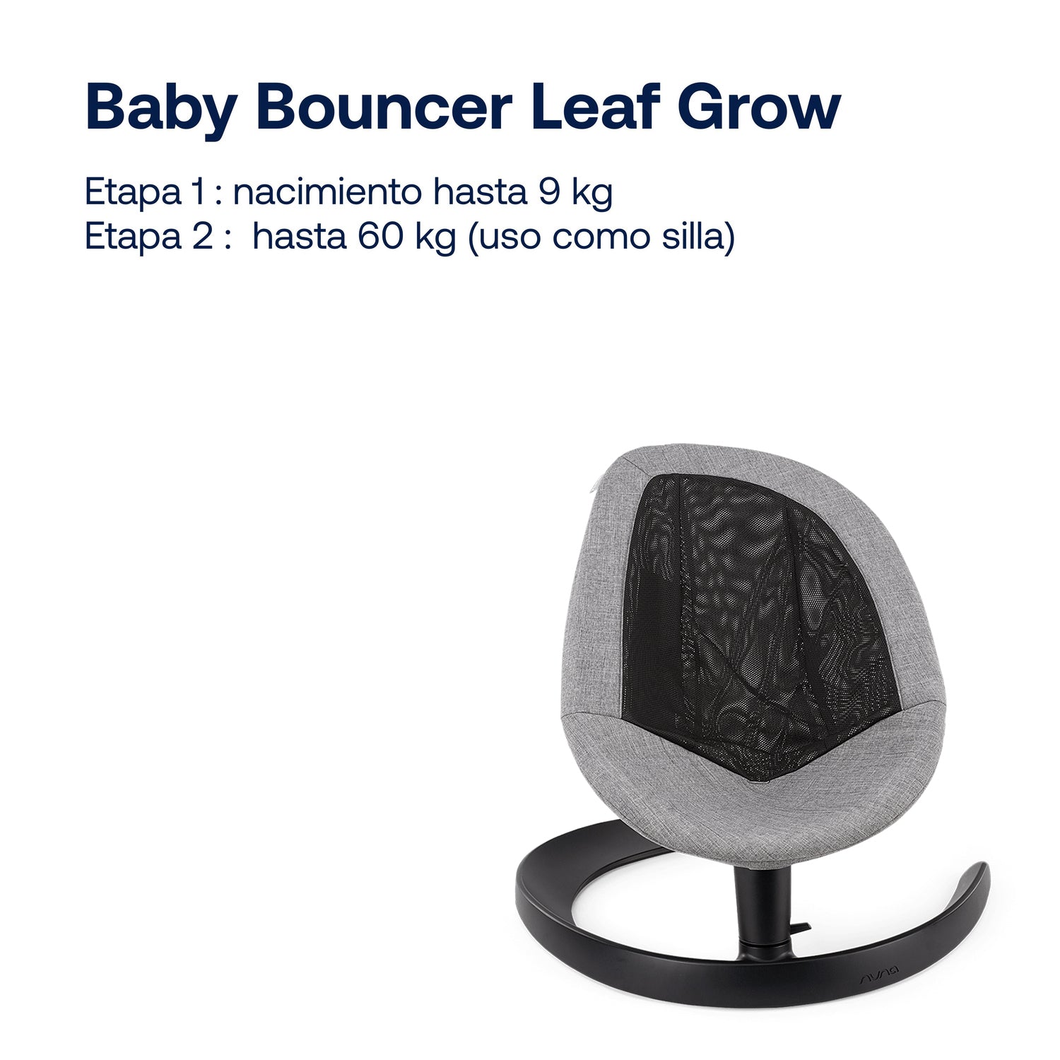 Baby Bouncer Leaf Grow Ink Nuna