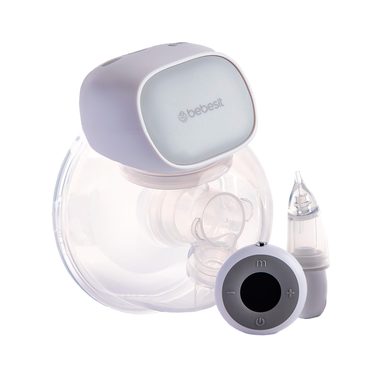 Sacaleche Extractor Control Remoto Aspirador Nasal 10 Bolsas