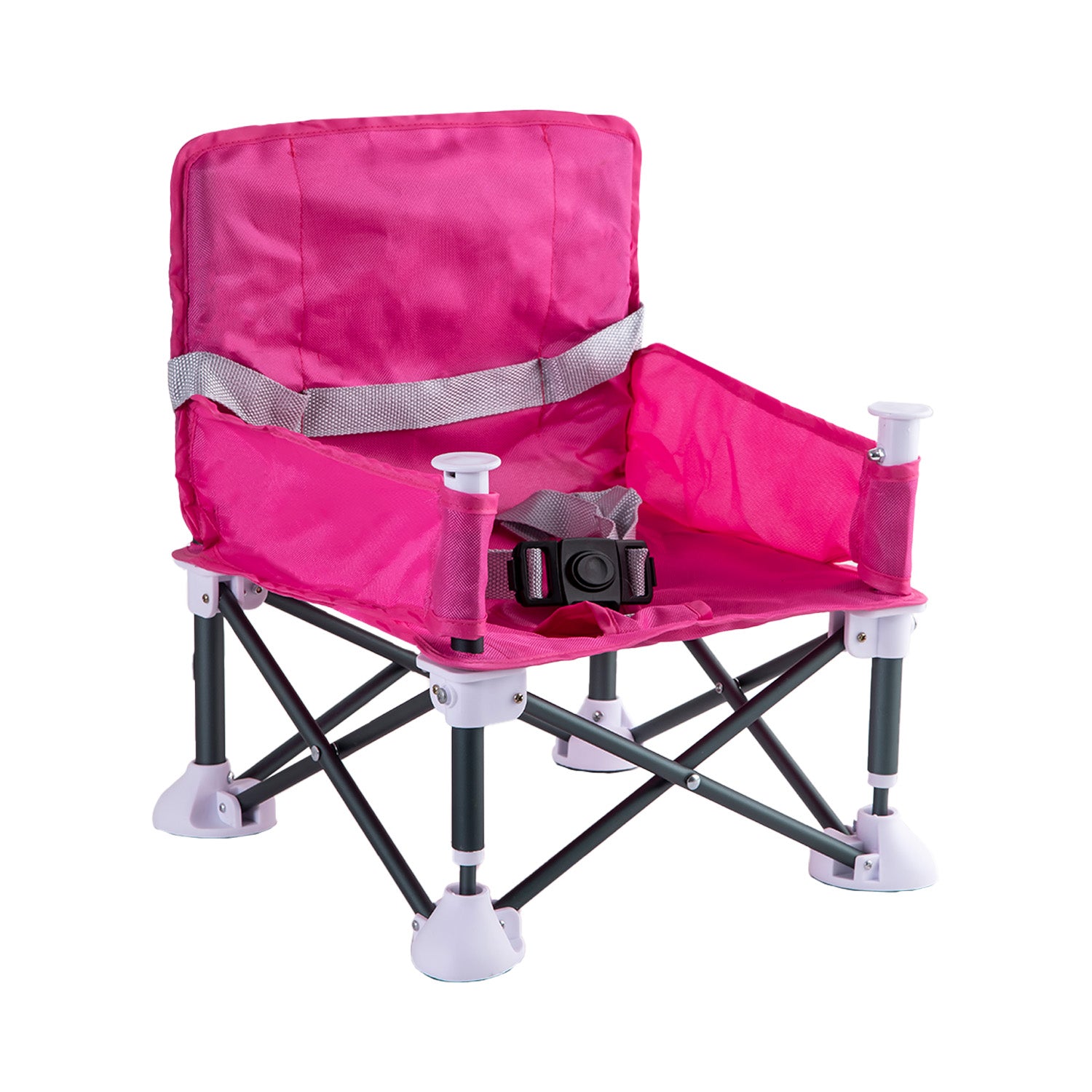 Silla de Comer Plegable Camping XT01 Rosa