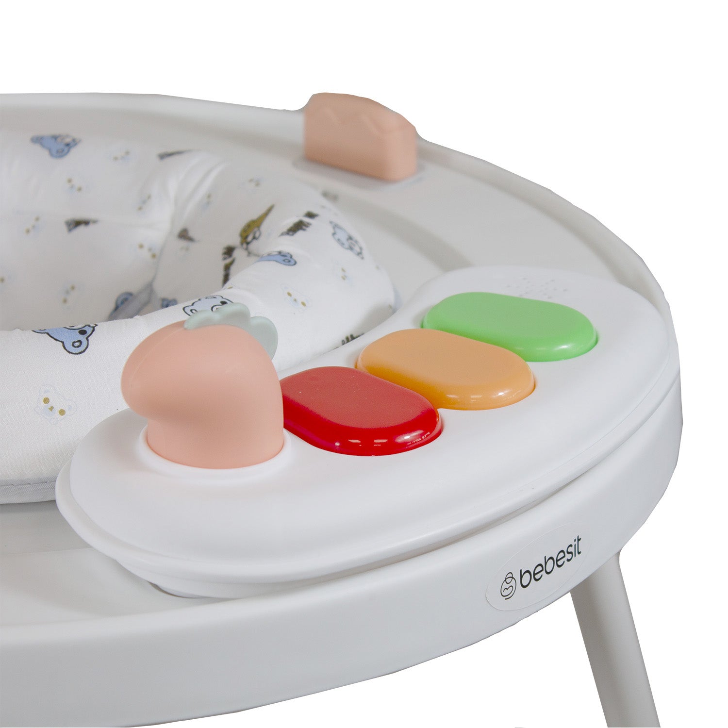 Centro de Actividad 2 en 1 Smart & Bounce Rosa Coral Bebesit