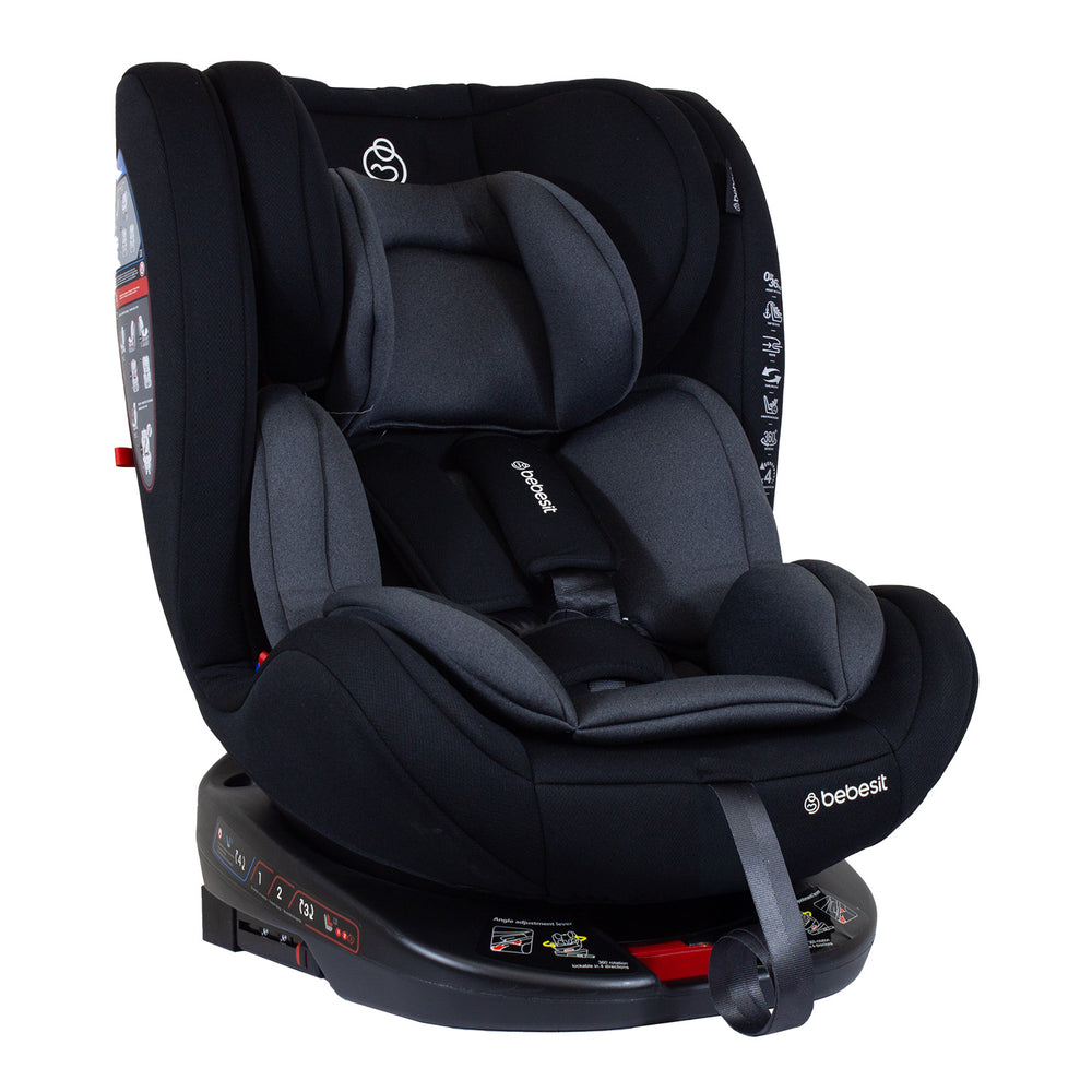 Silla de Auto Convertible 360 OneFix Grey