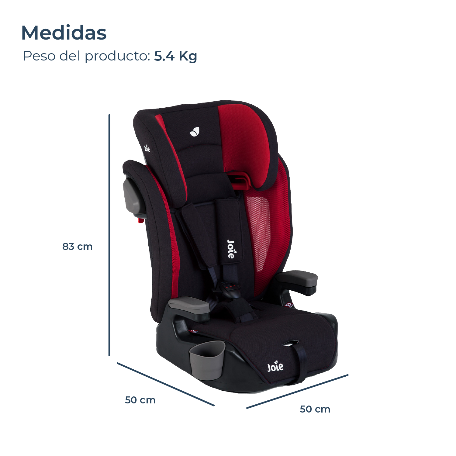 Silla de Auto Butaca Elevate - Cherry