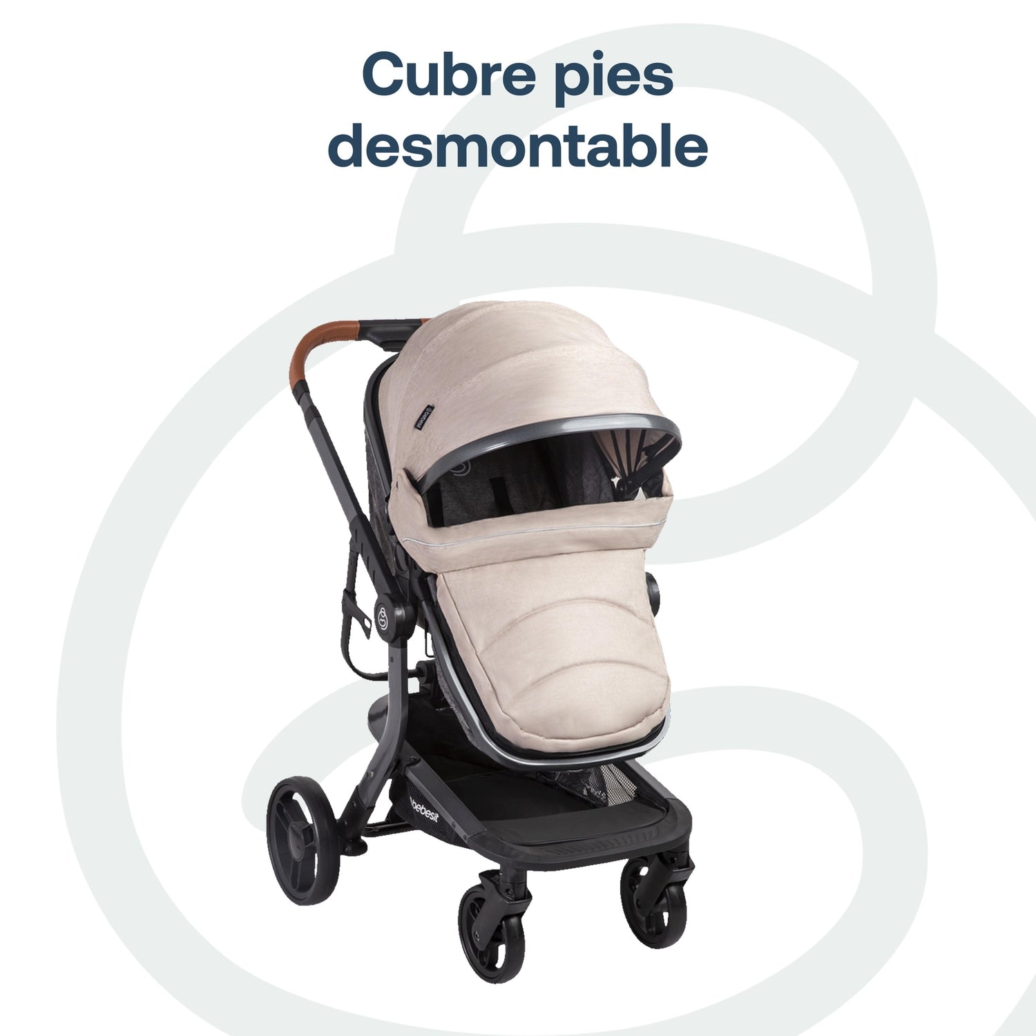 Coche Cuna travel system Taurus Beige