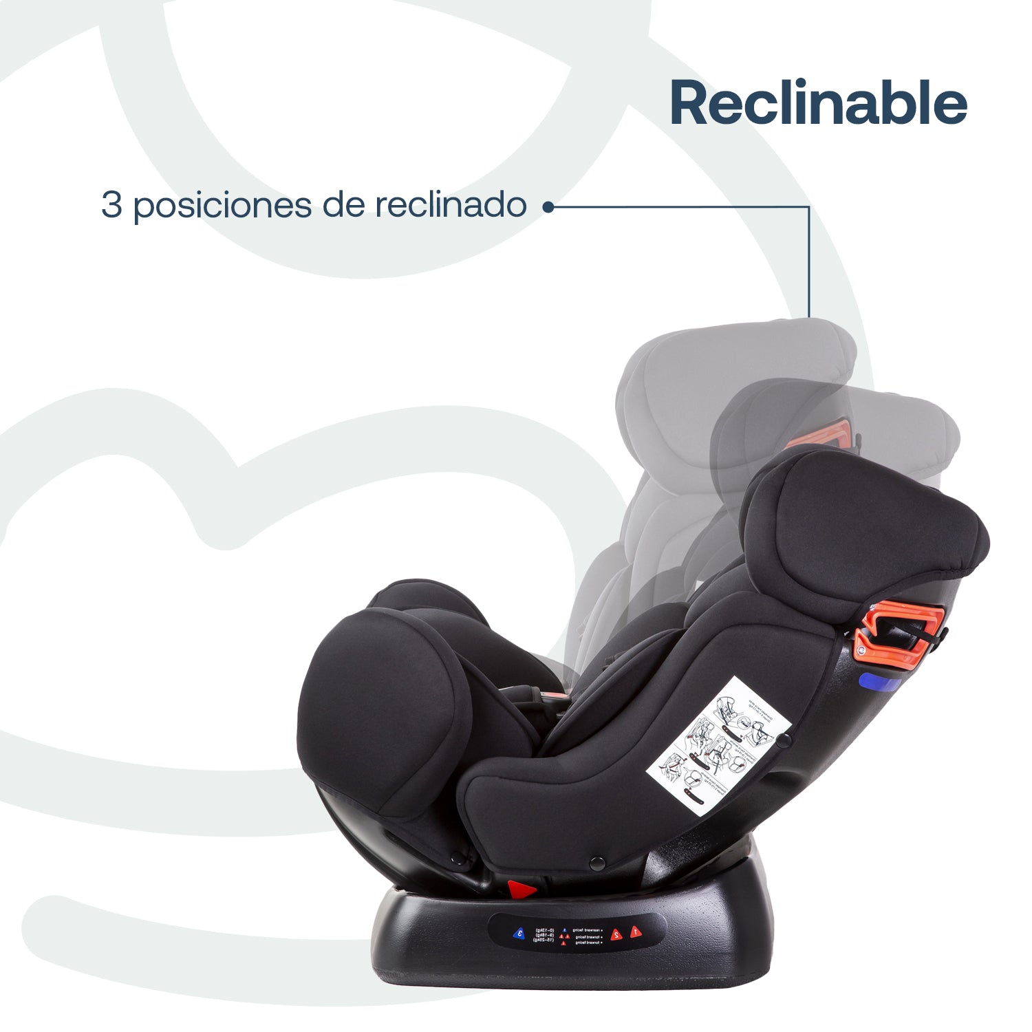 Silla de Auto Convertible Orbit LX Negro