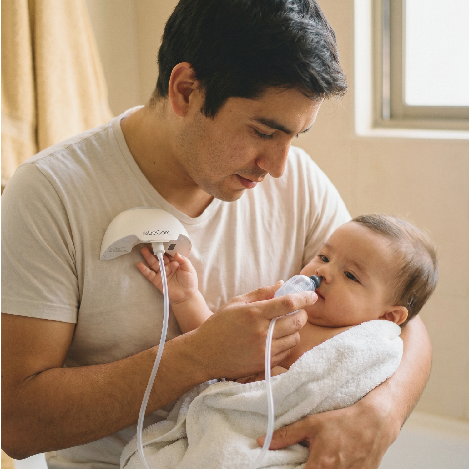 Extractor Leche Materna Eléctrico Portátil Aspirador Nasal