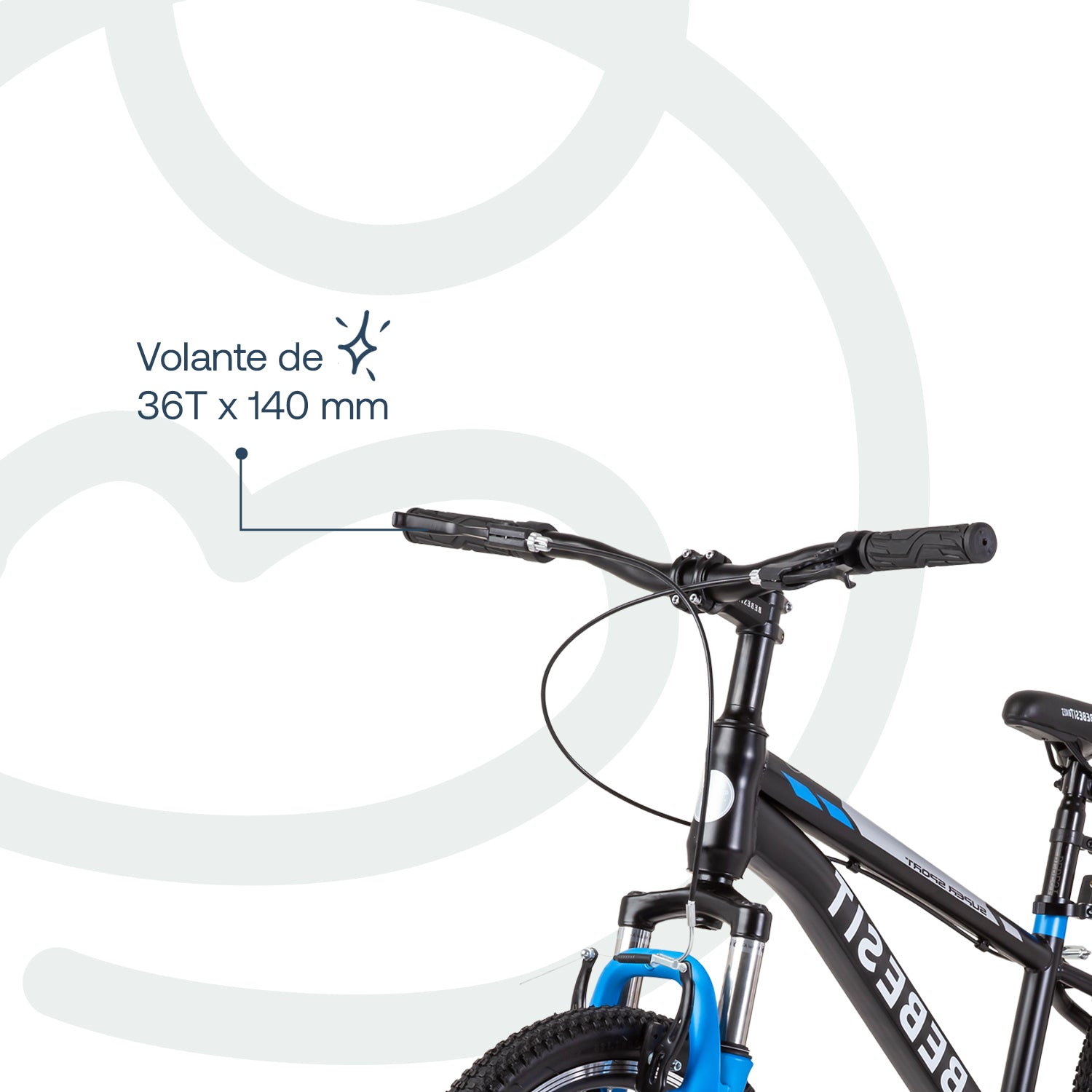 Bicicleta Infantil  Kyson Aro 20 Azul