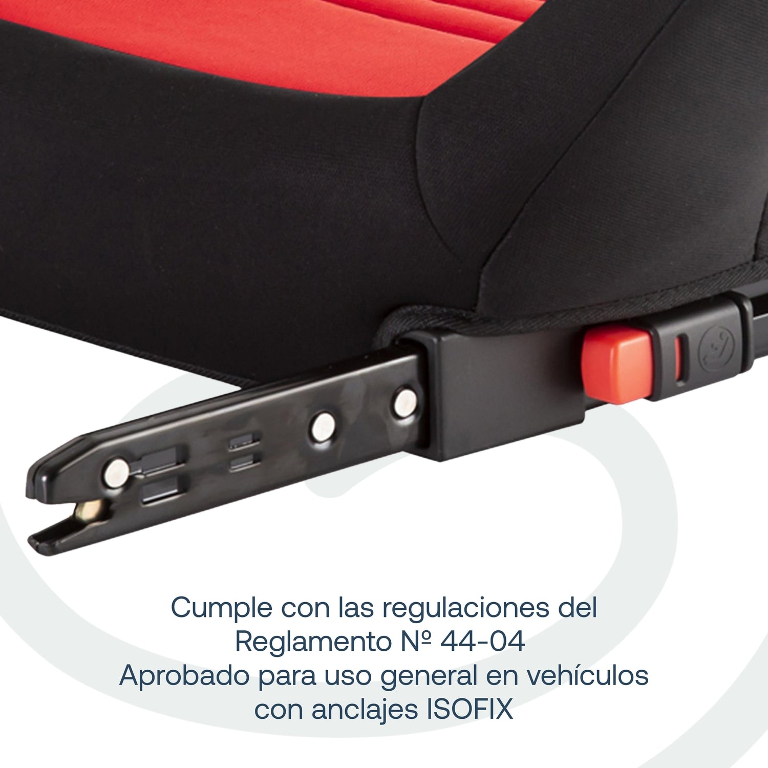 Alzador Isofix Rojo Bebesit