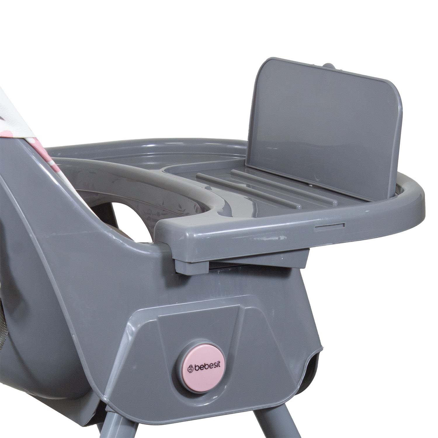 Silla de Comer Steps Rosada