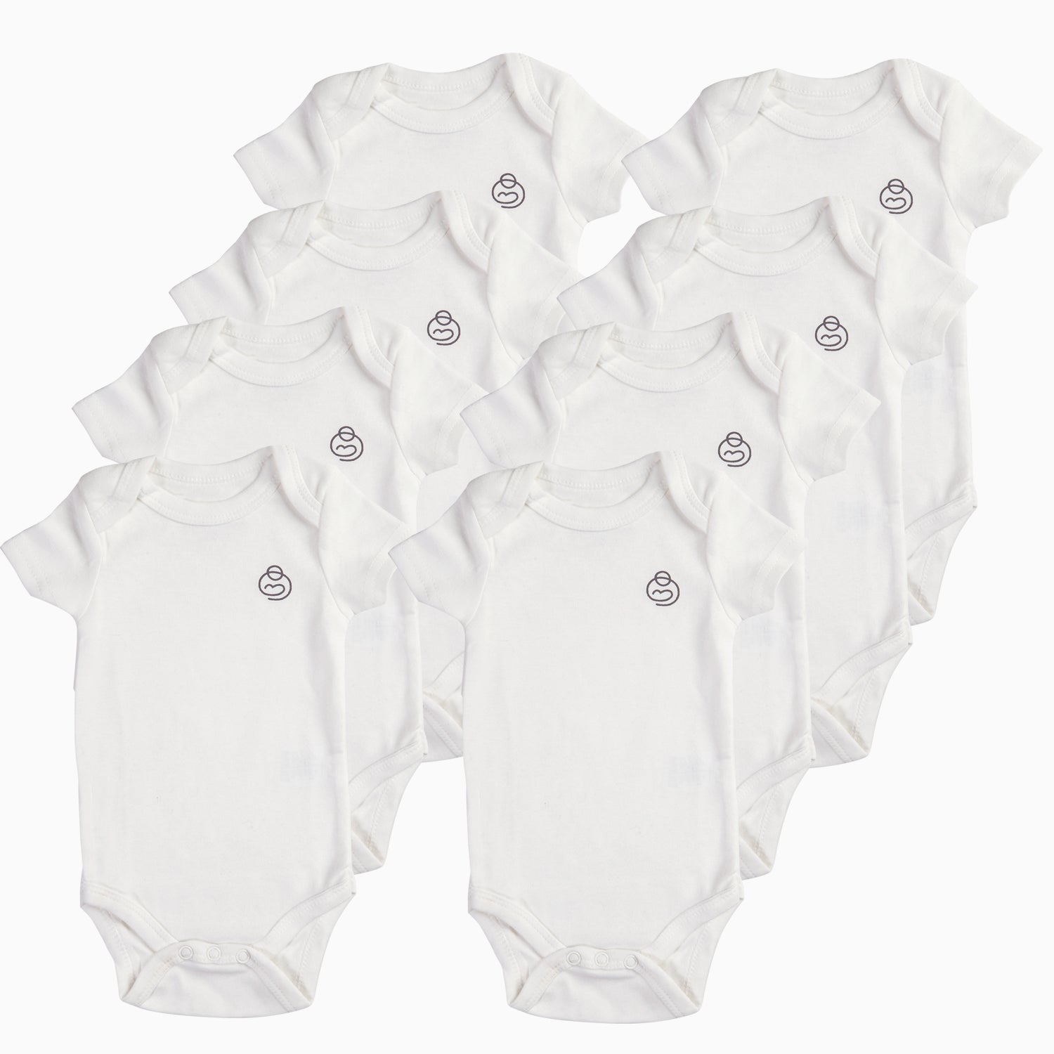 Pack de 8 Bodys Manga Corta 18-24M