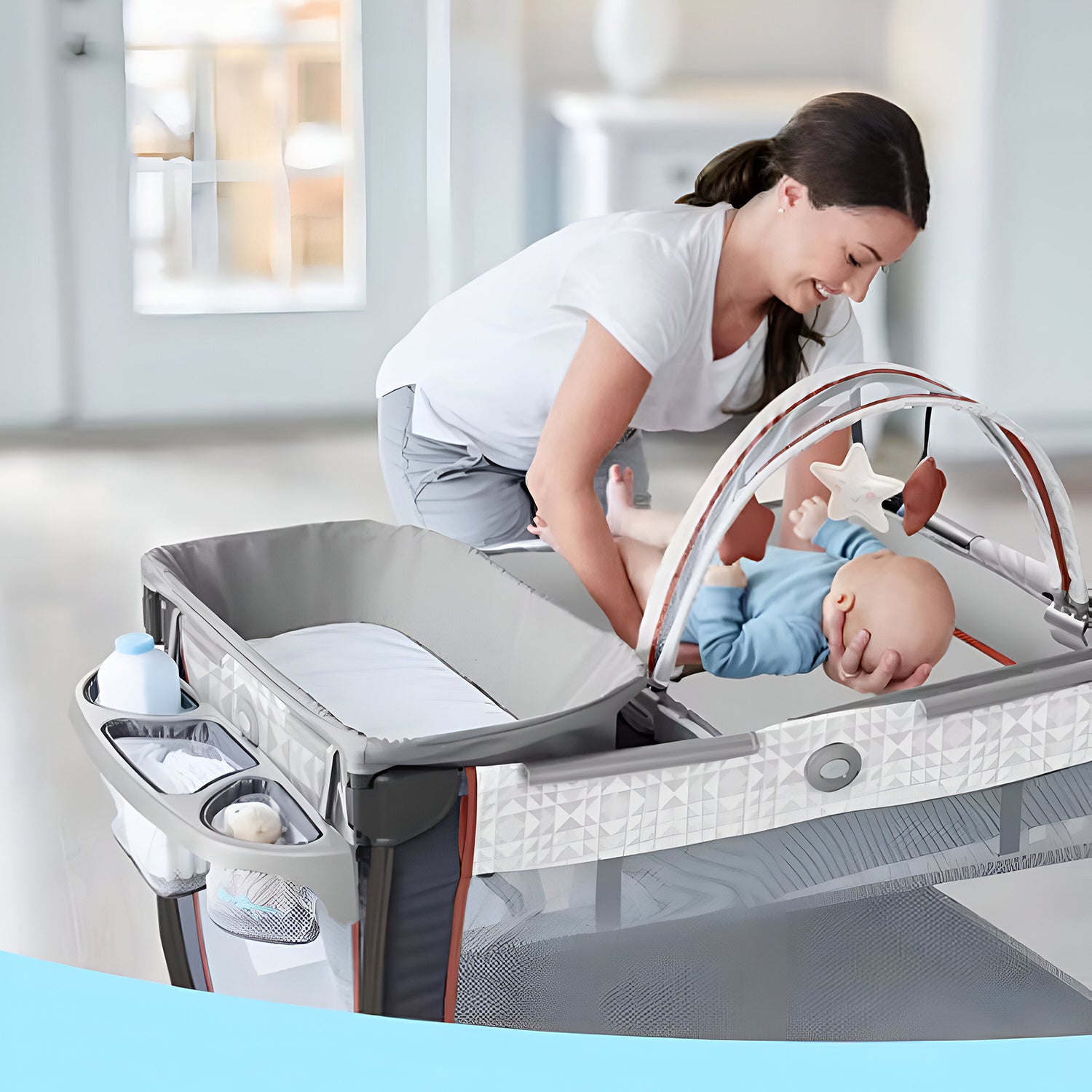 Cuna Pack and Play Anywhere Dreamer Playard Marlo Graco