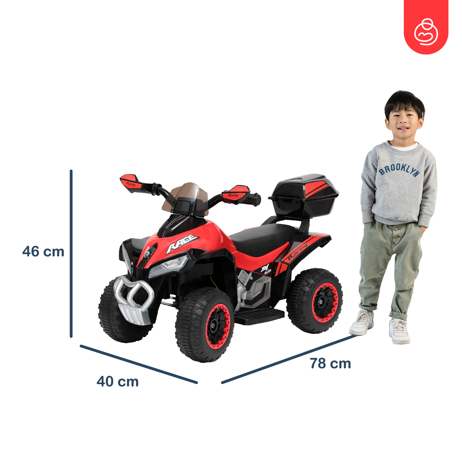 Cuatrimoto Quad Lx Roja