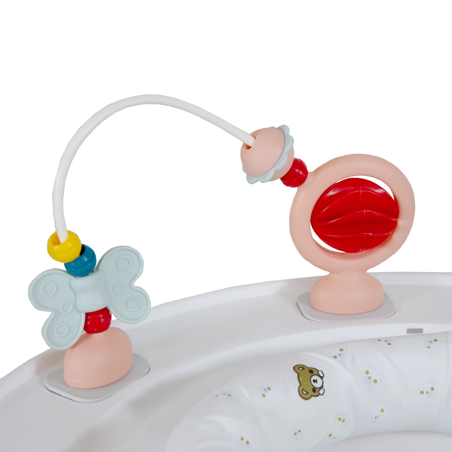 Centro de Actividad 2 en 1 Smart & Bounce Rosa Coral Bebesit