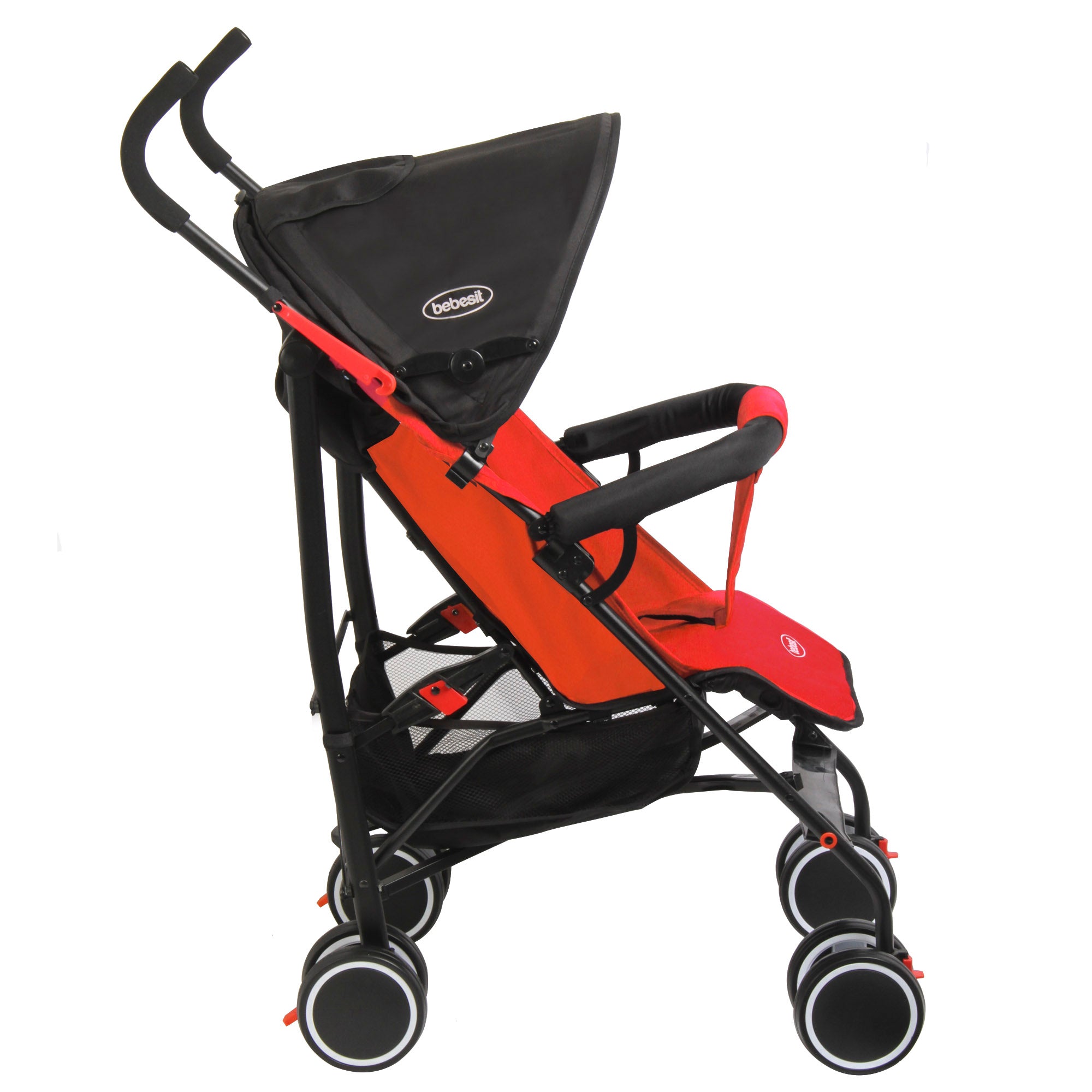 Coche Paragua Clap Sx Rojo