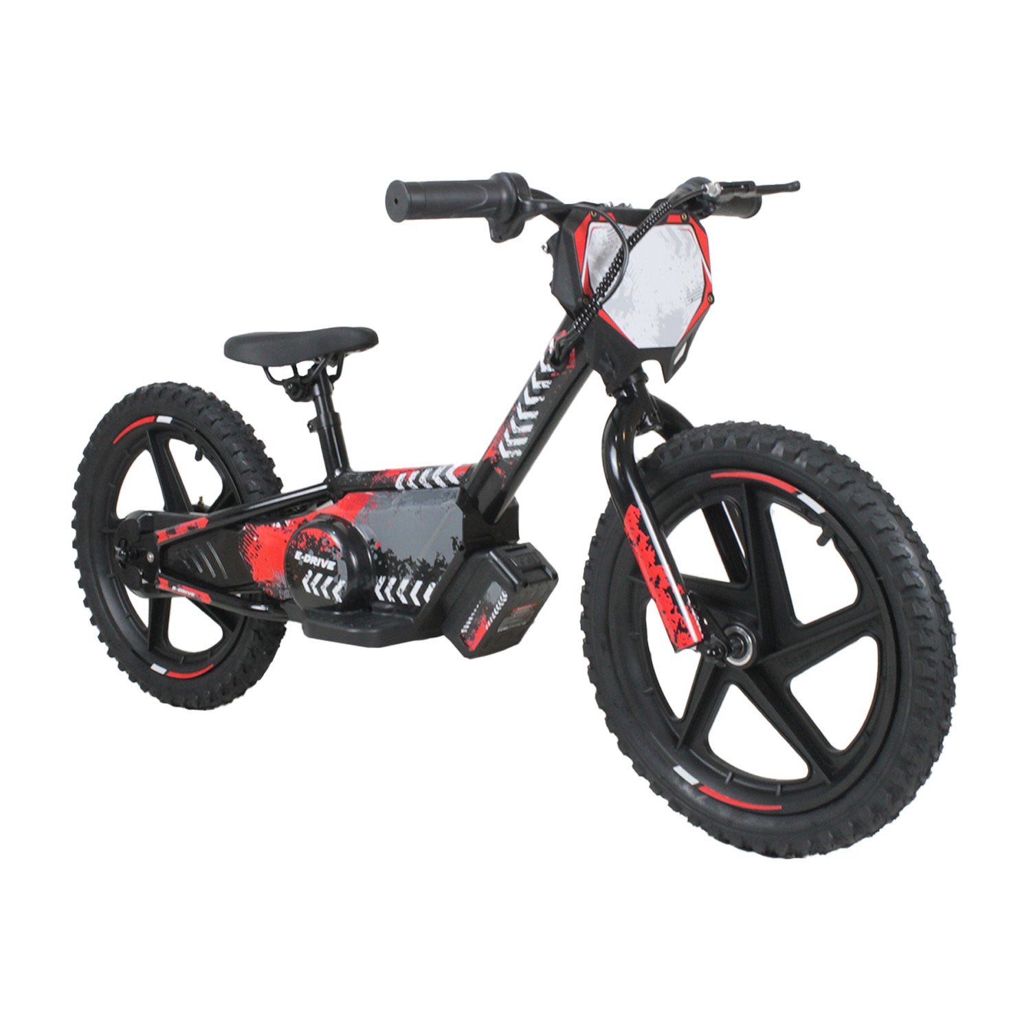 Bicicleta Moto Eléctrica E-Bike BeRide Aro 16 Roja