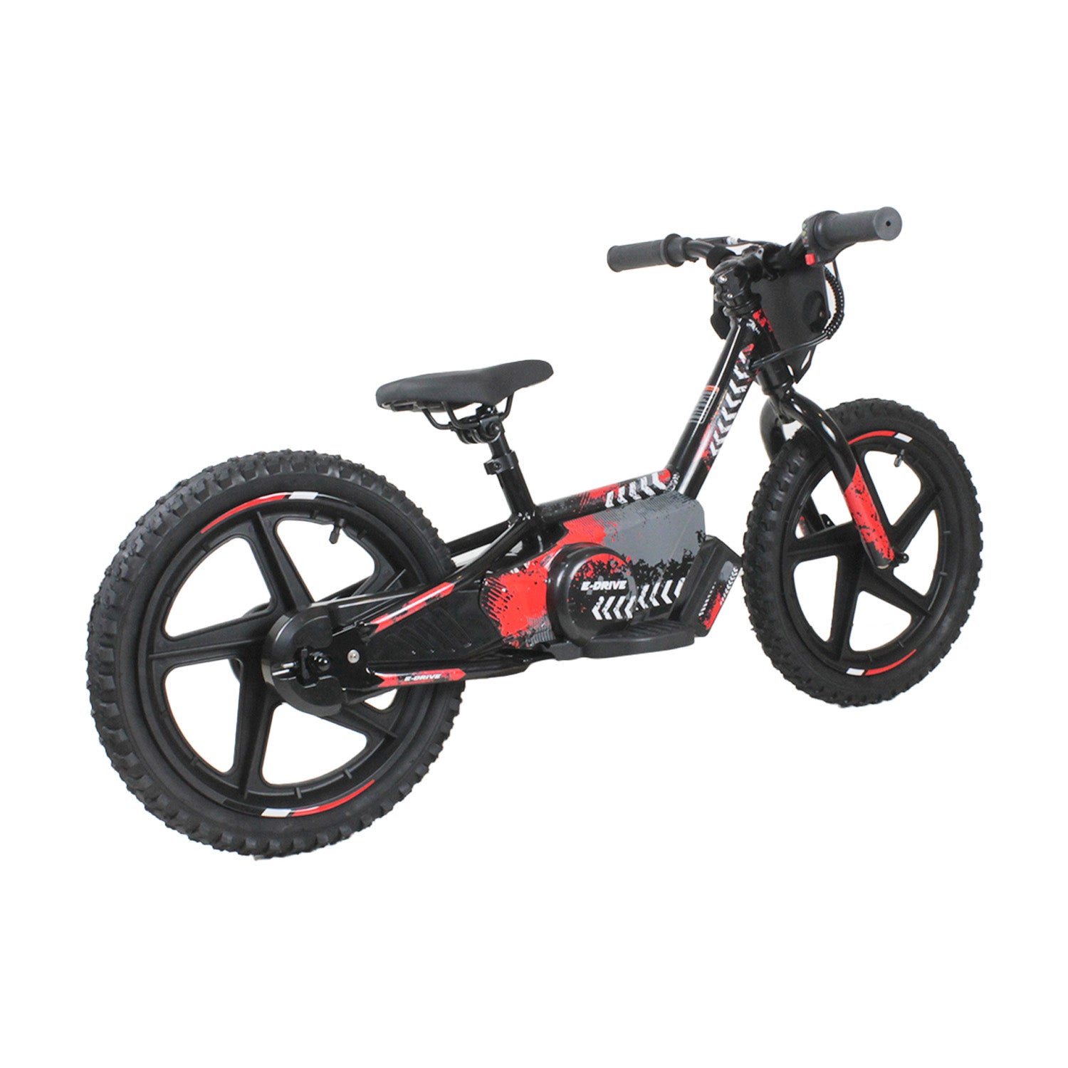 Bicicleta Moto Eléctrica E-Bike BeRide Aro 16 Roja