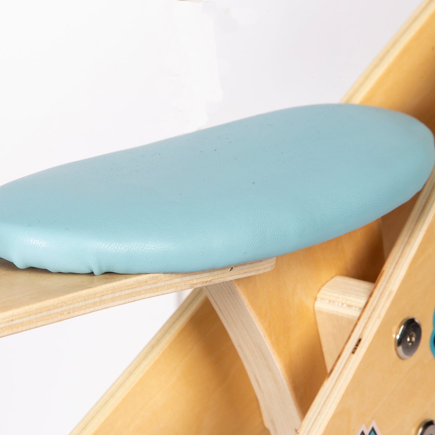 Balance Bike Bicicleta de Equilibrio Aprendizaje Madera Robot Celeste