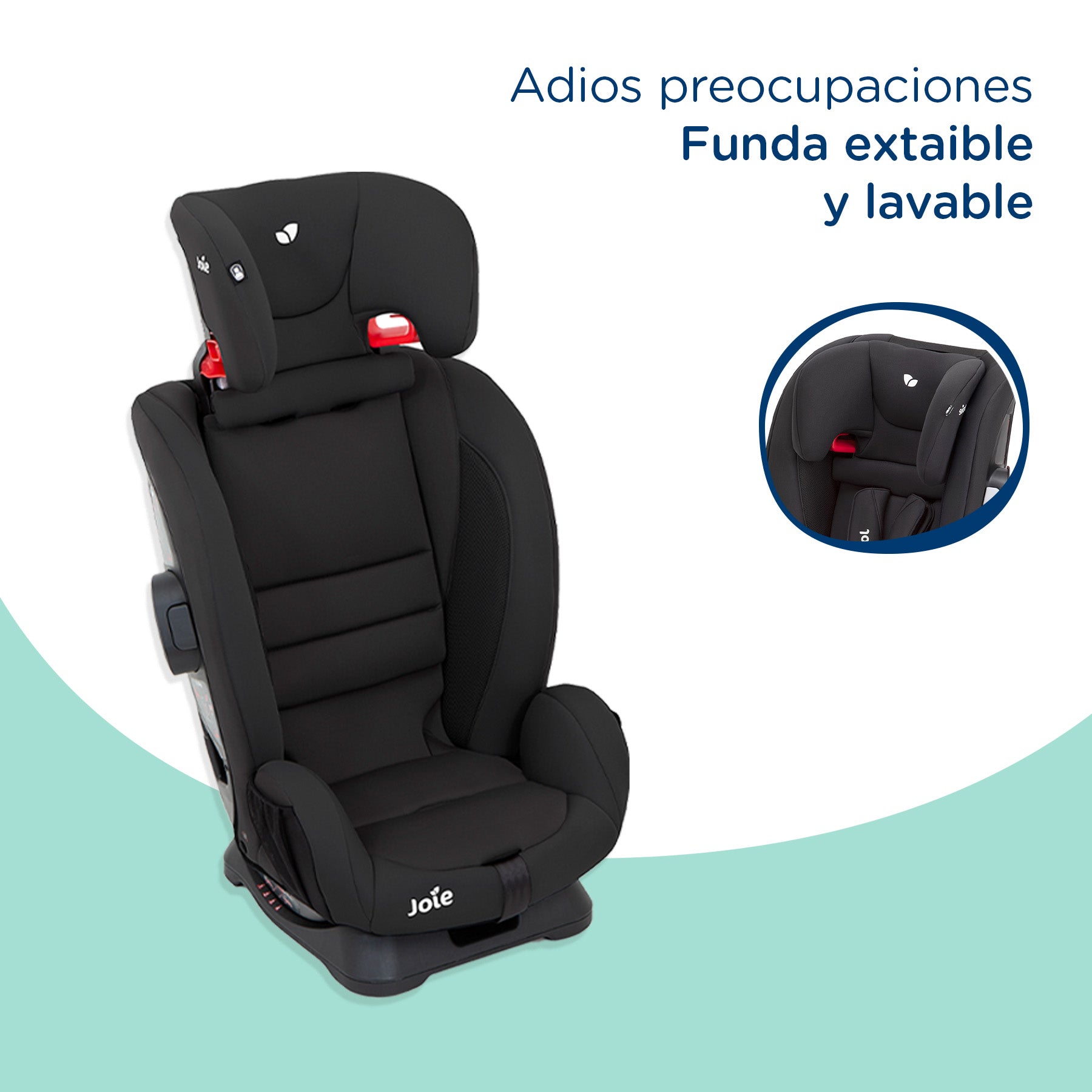 Silla de Auto Combinada Fortifi Coal