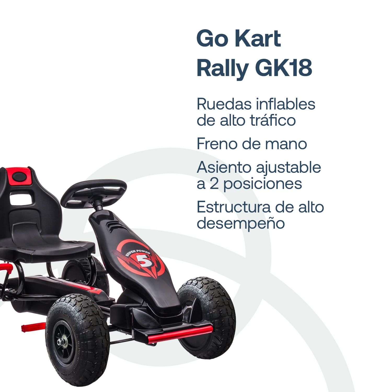 Go Kart Rally GK18 Rojo