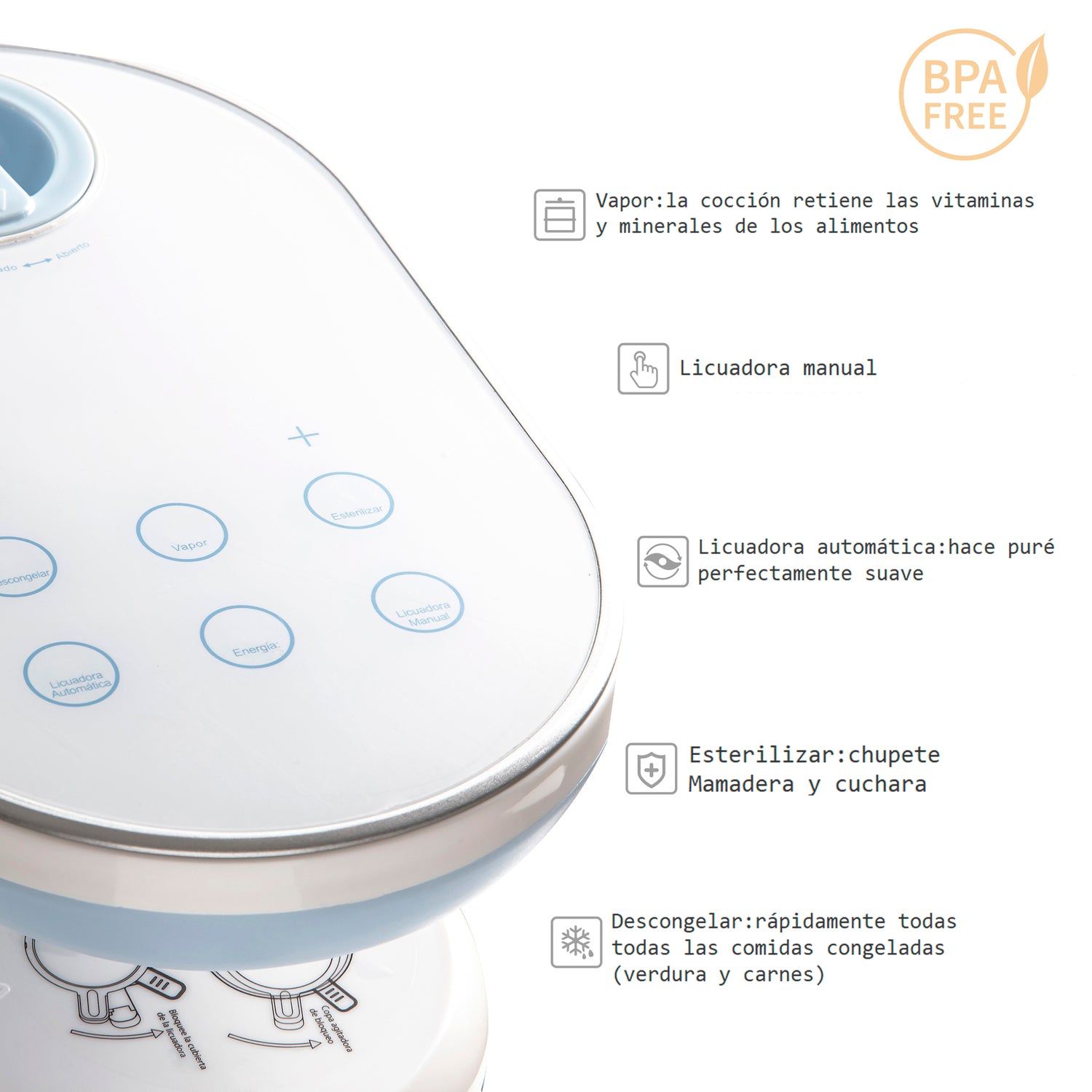 Procesador de Alimentos Winser Cook