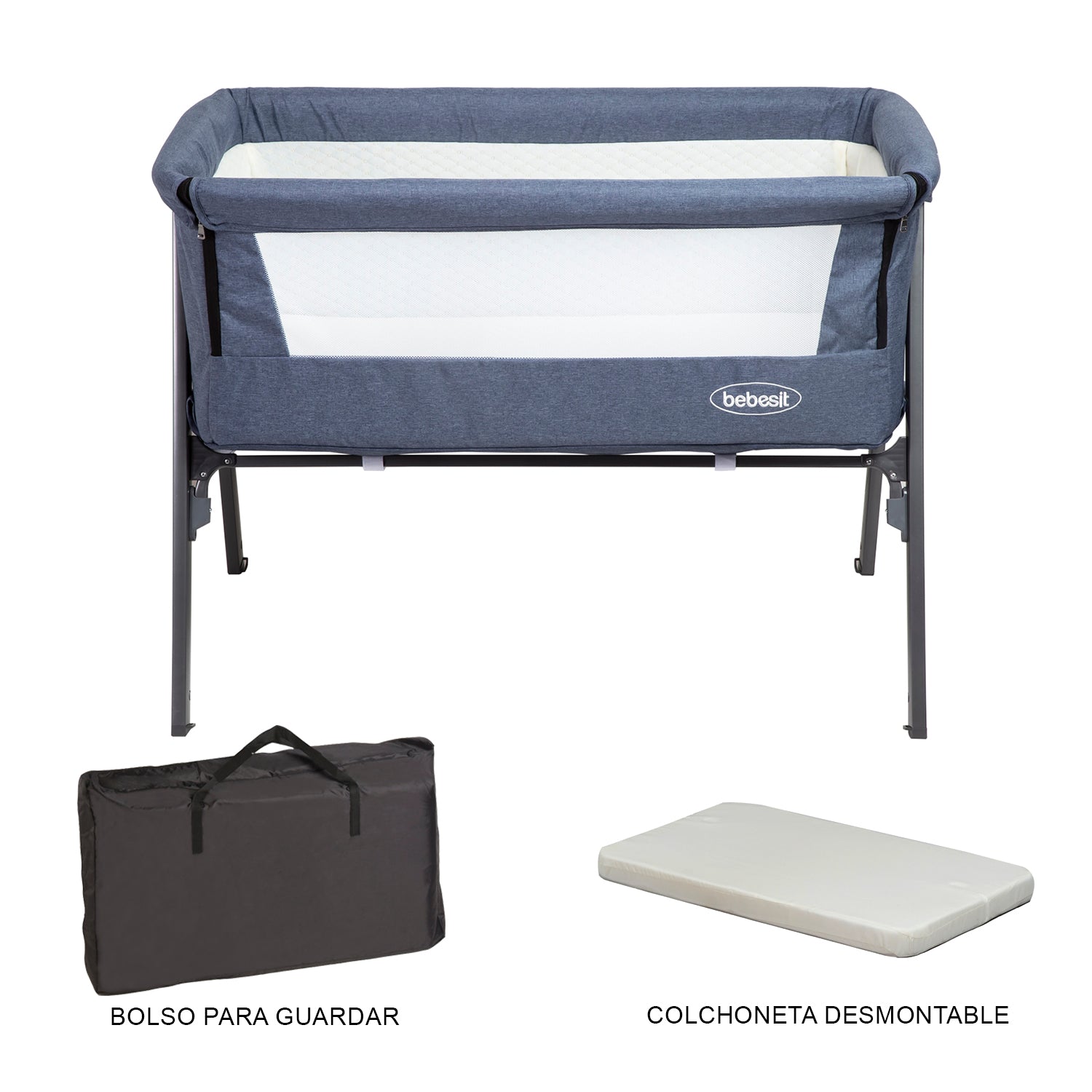 Cuna Easy Colecho Blue