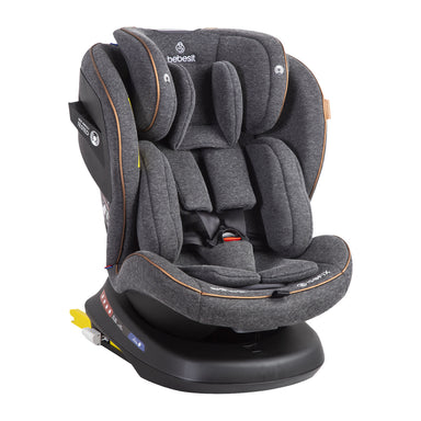 Silla de Auto Convertible Isofix Supra 360º Premium Gris