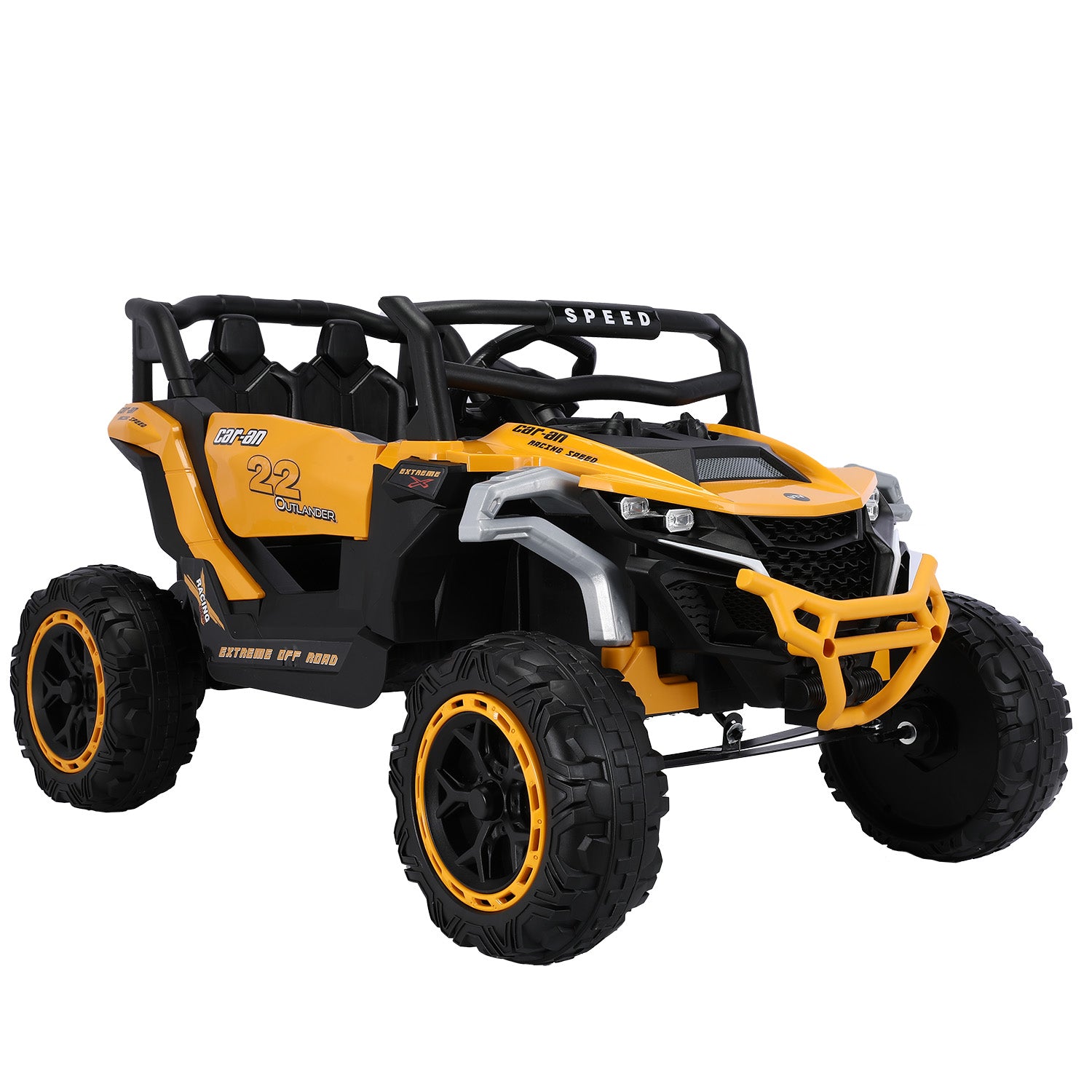 Auto a Batería Buggy 4x4 Adventure Infantil Naranjo