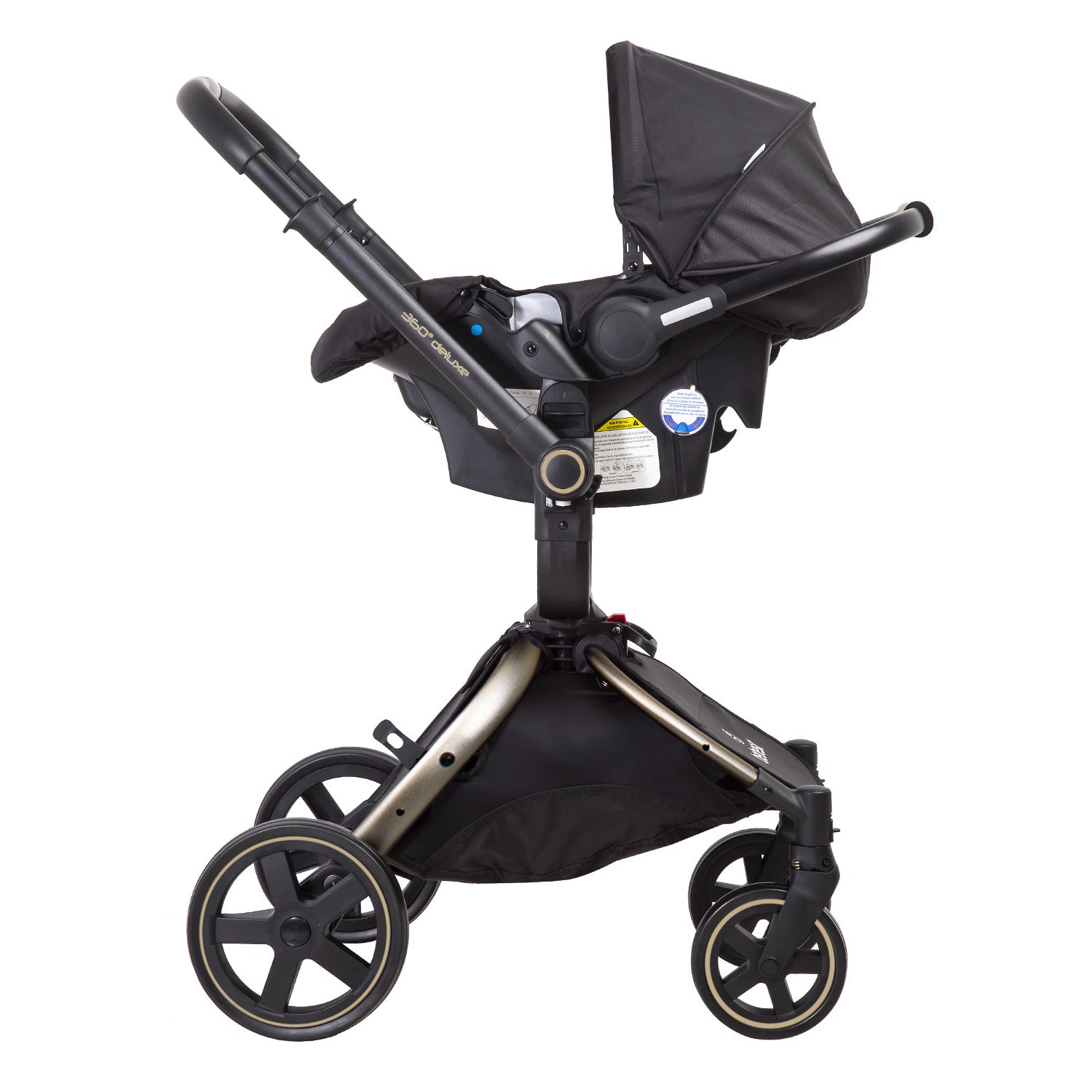 Coche Cuna Travel System Deluxe 360° SX Dorado Bebesit