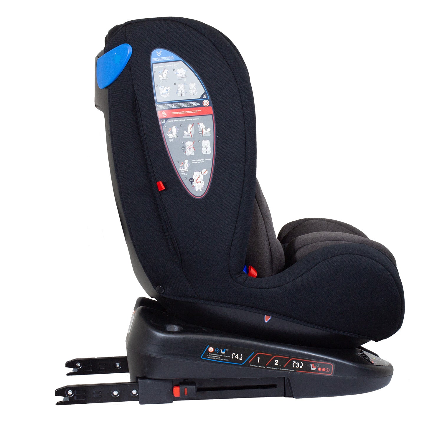 Silla de Auto Convertible 360 OneFix Grey