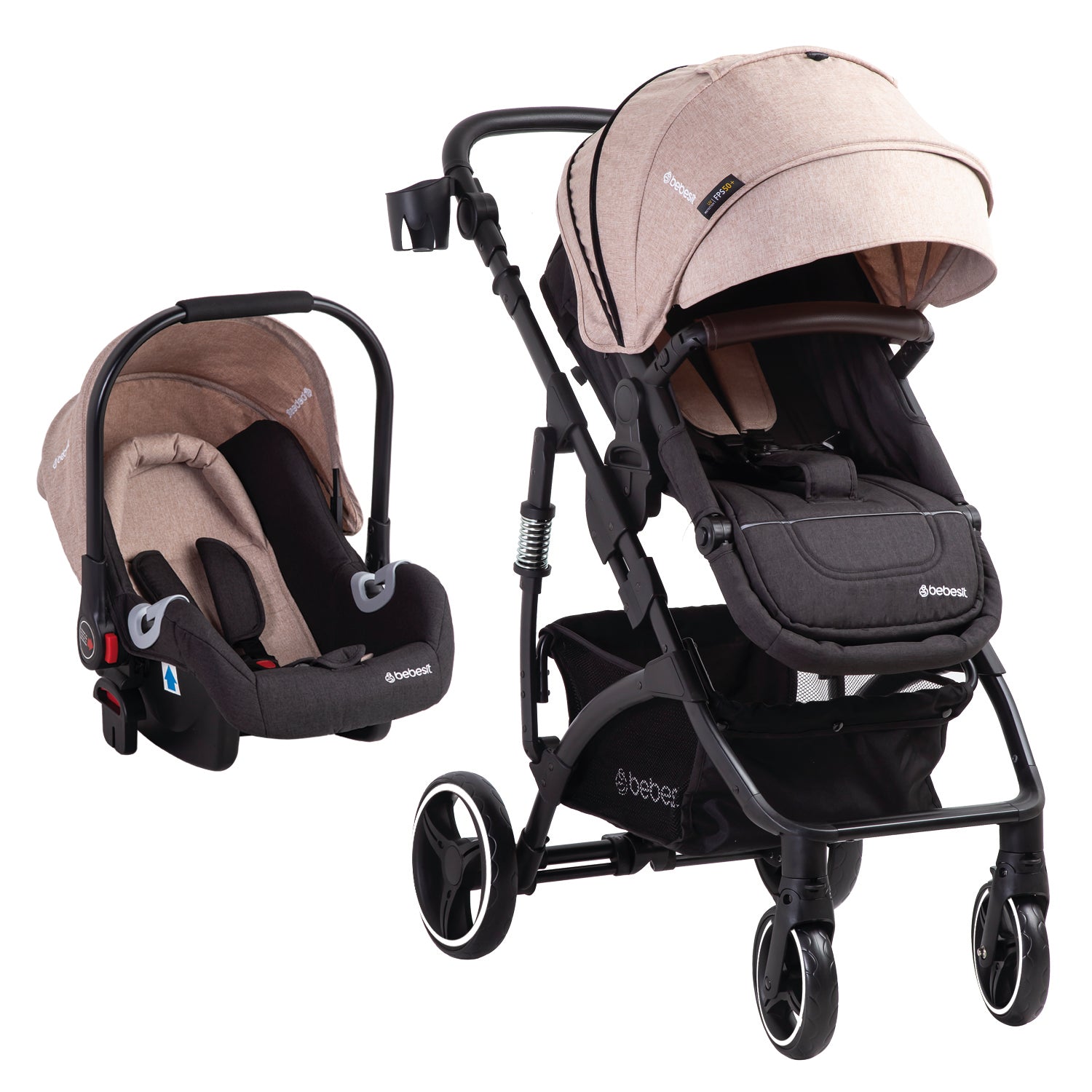 Coche Cuna travel system Explorer LX Beige