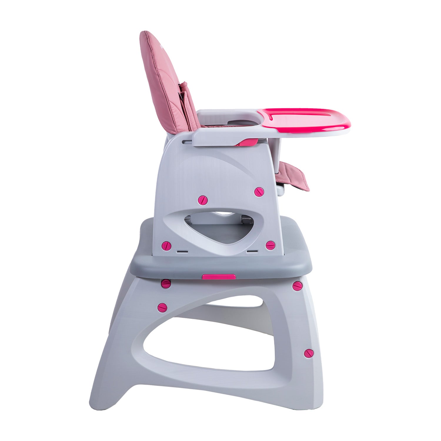 Silla de Comer Escritorio Balancin Eat&Swing Rosa Bebesit