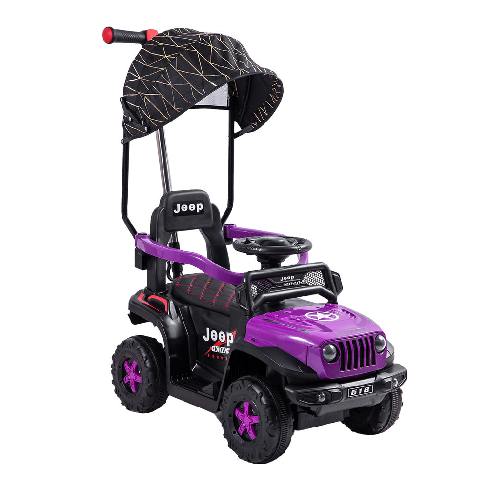 Auto Correpasillo Eléctrico Cruiser Morado Bebesit