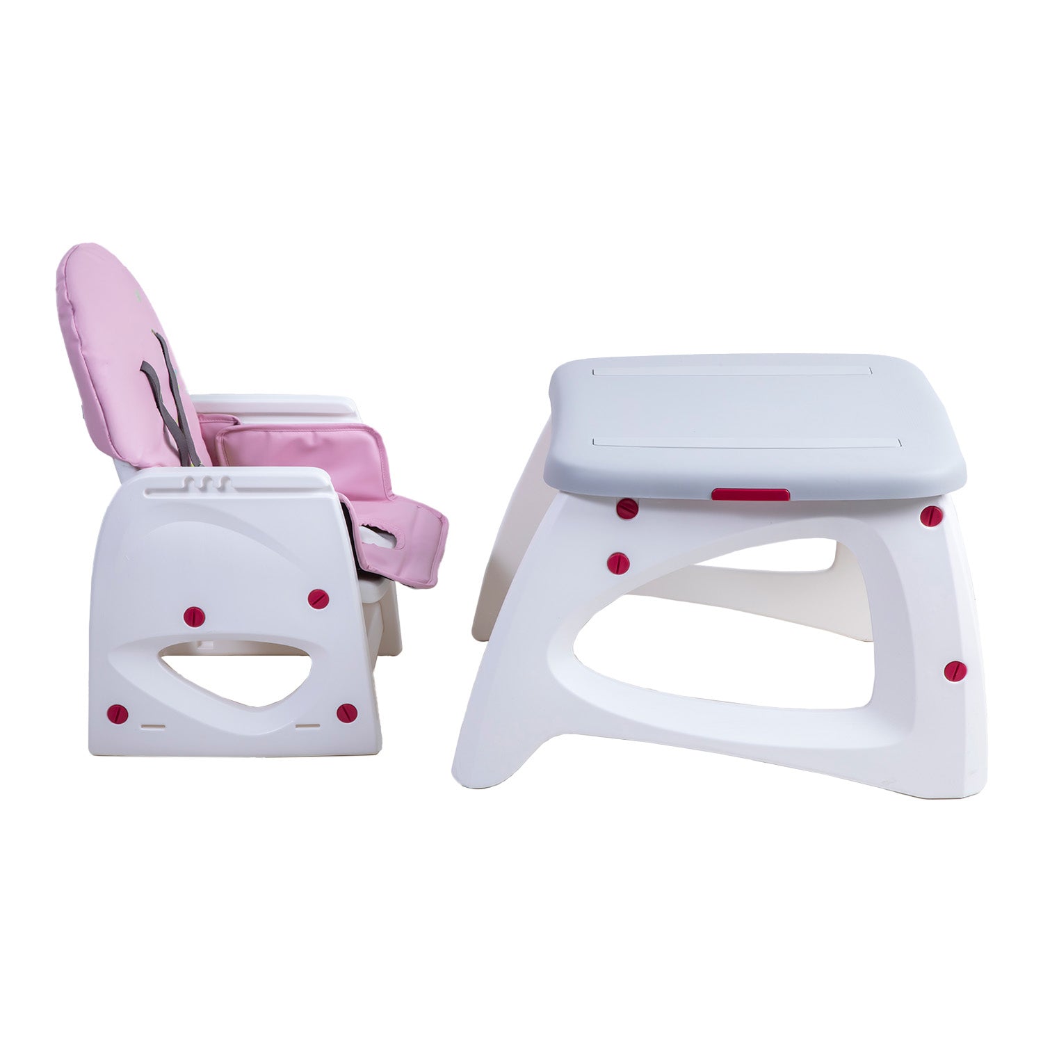 Silla de Comer Escritorio Balancin Eat&Swing Rosada Bebesit