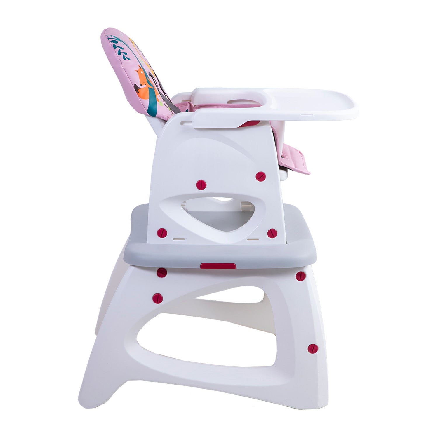 Silla de Comer Escritorio Balancin Eat&Swing Rosada Bebesit