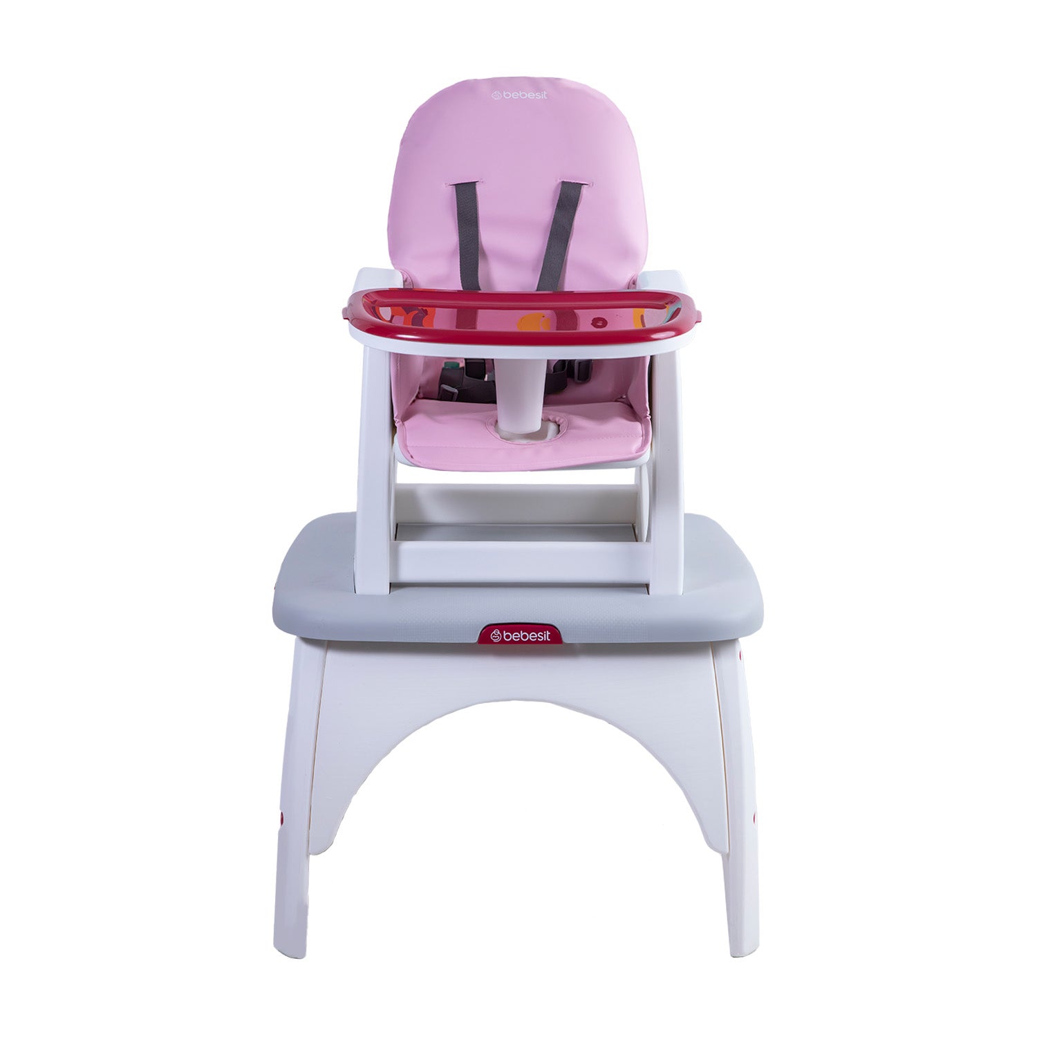 Silla de Comer Escritorio Balancin Eat&Swing Rosada Bebesit