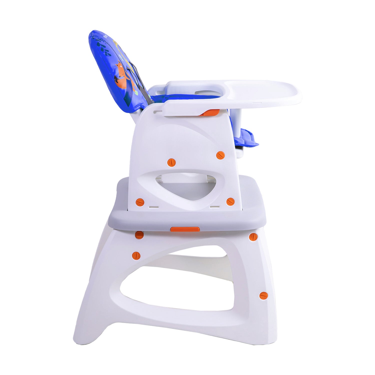 Silla de Comer Escritorio Balancin Eat&Swing Azul Bebesit