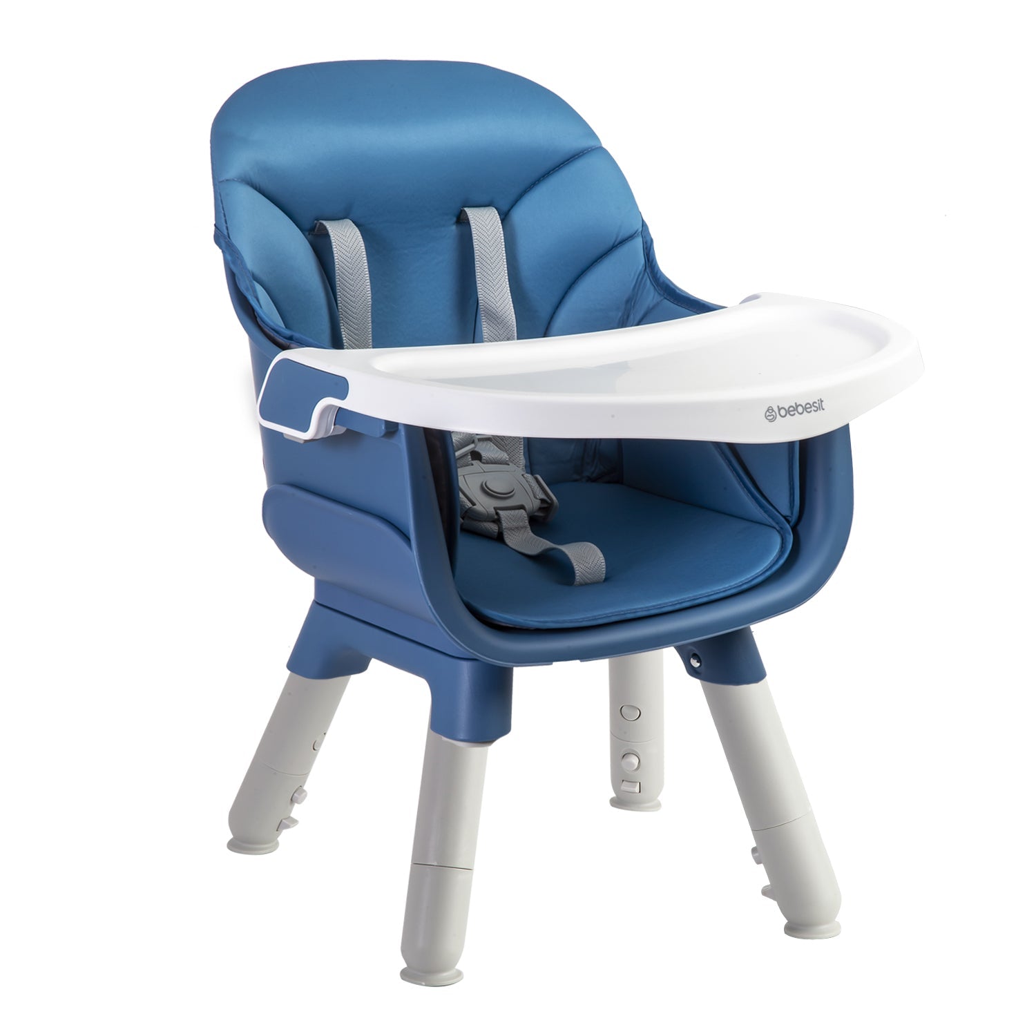 Silla de Comer Baby Desk 4 en 1 Celeste