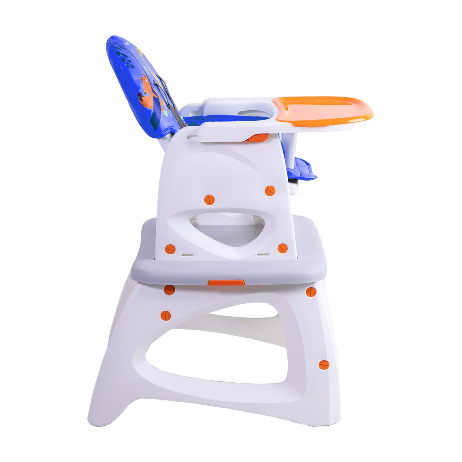 Silla de Comer Escritorio Balancin Eat&Swing Azul Bebesit
