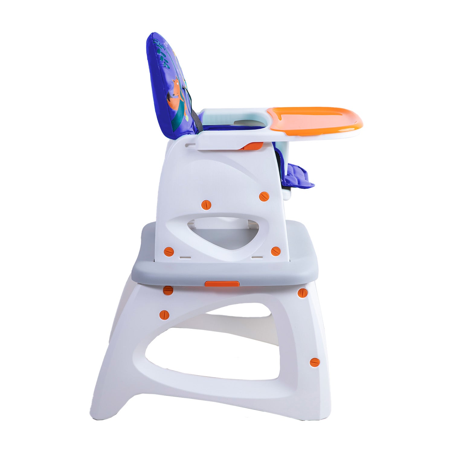 Silla de Comer Escritorio Balancin Eat&Swing Azul Bebesit