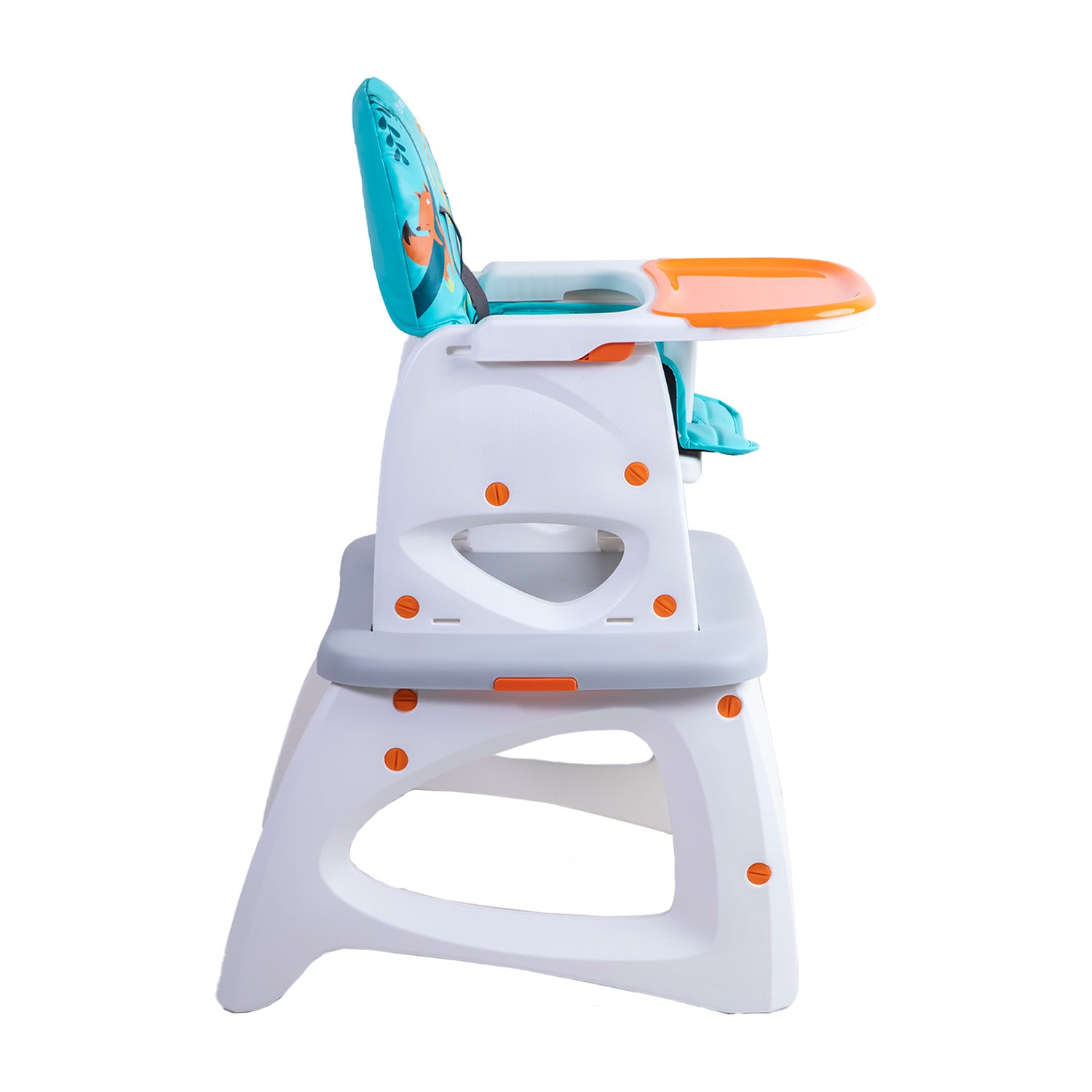 Silla de Comer Escritorio Balancin Eat&Swing Azul Bebesit