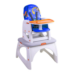 Silla de Comer Escritorio Balancin Eat&Swing Azul Bebesit