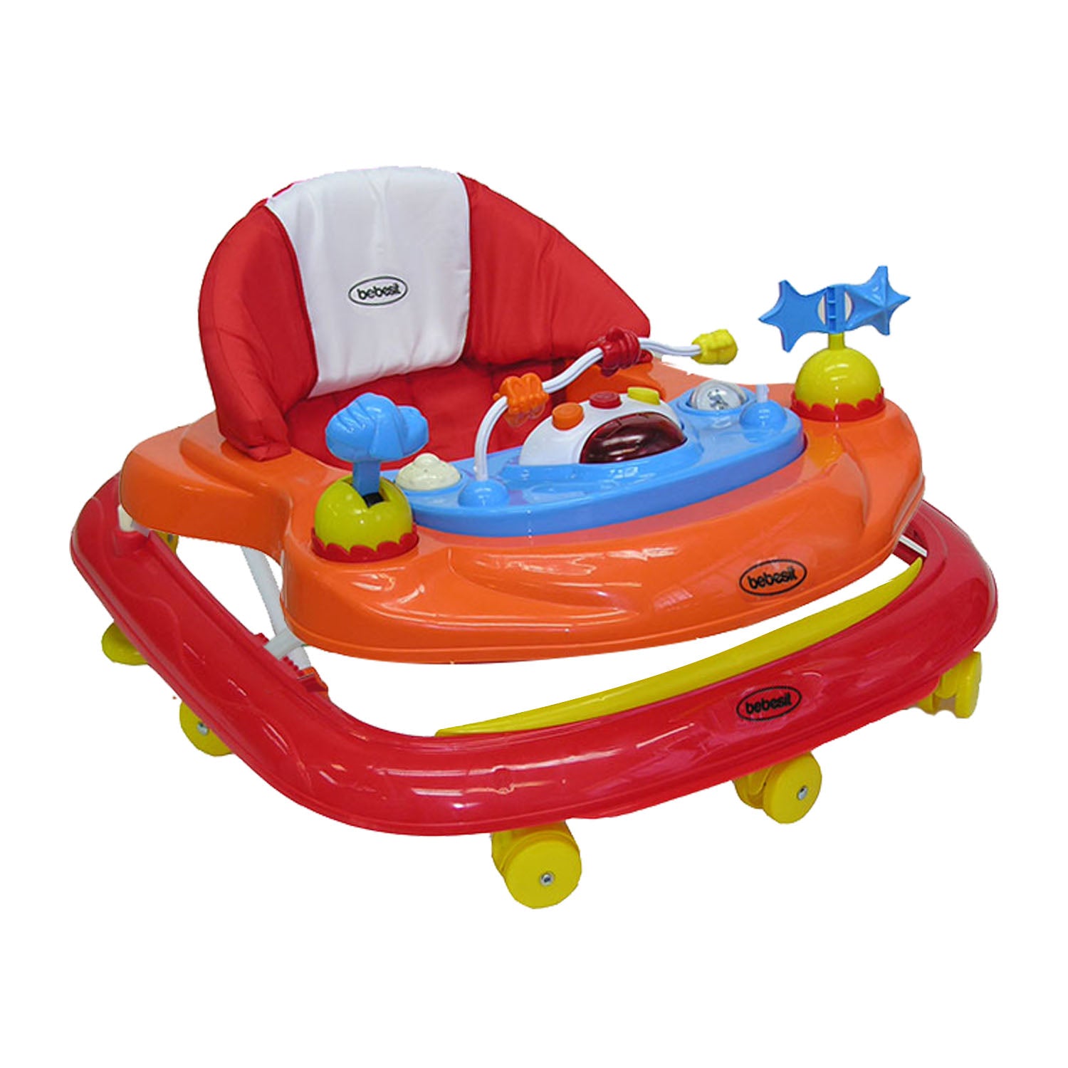 Andador Musical Airbus Naranja