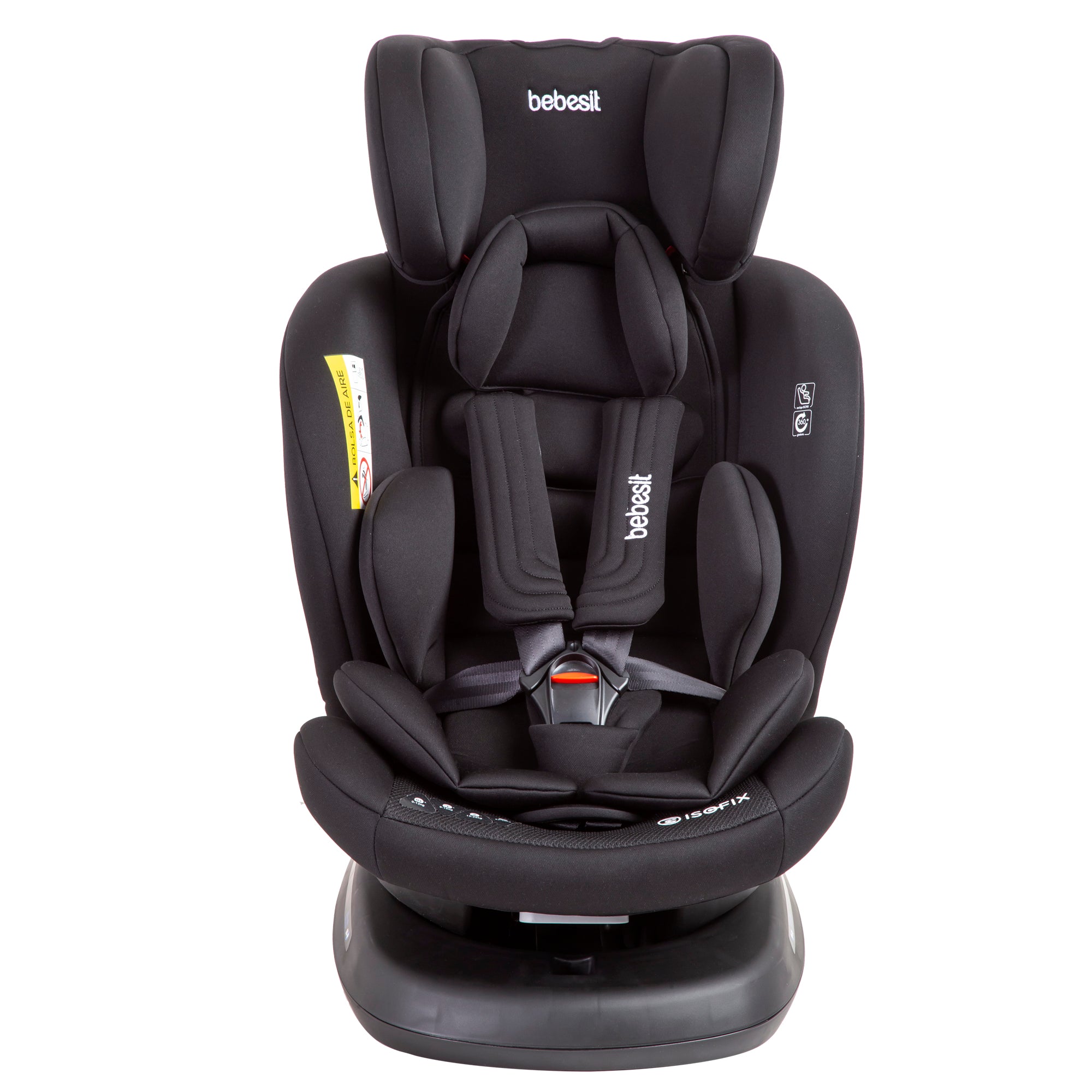 Silla de Auto Convertible Supra 360° Negra